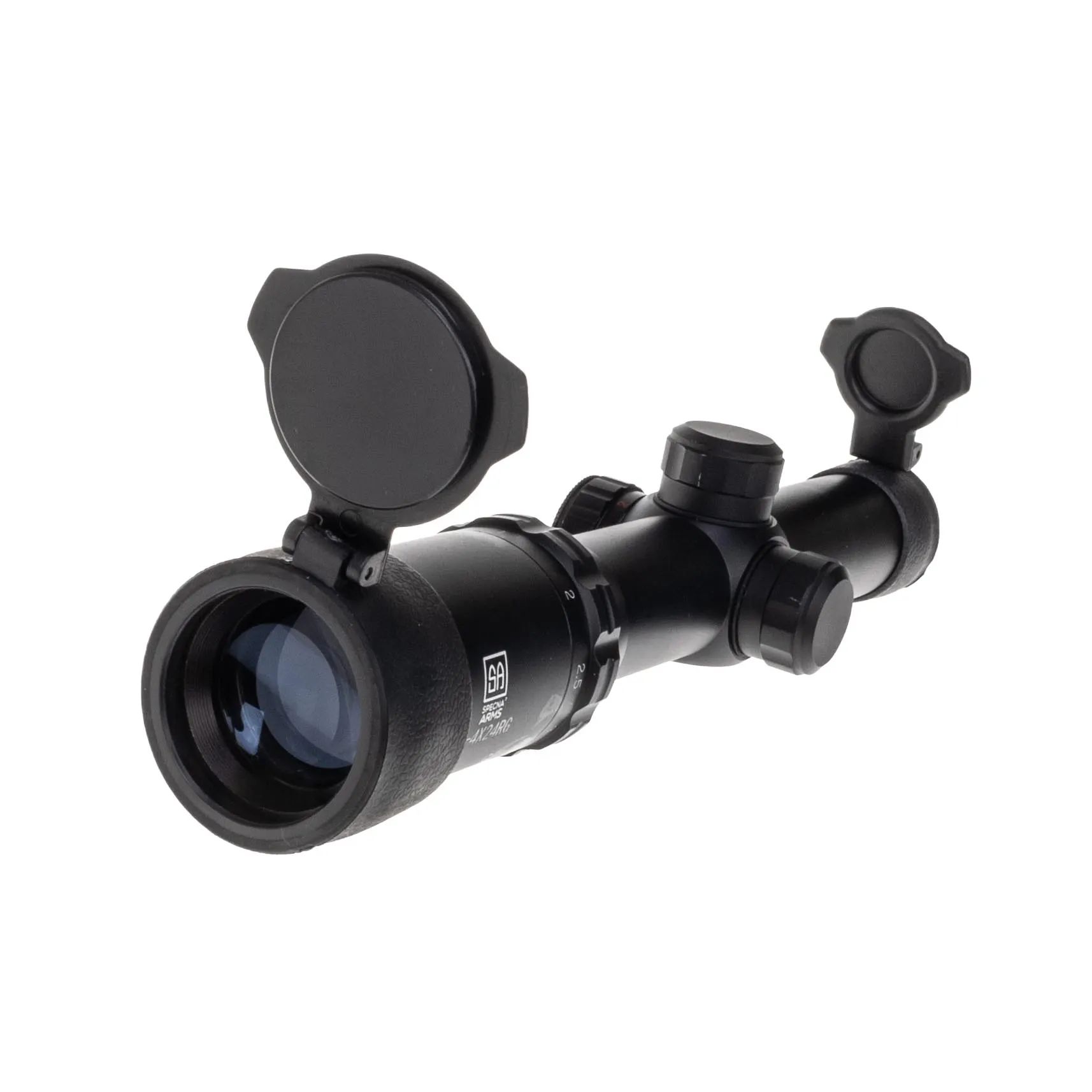 Specna Arms CORE Rifle Scope 1-4x24RG, Black
