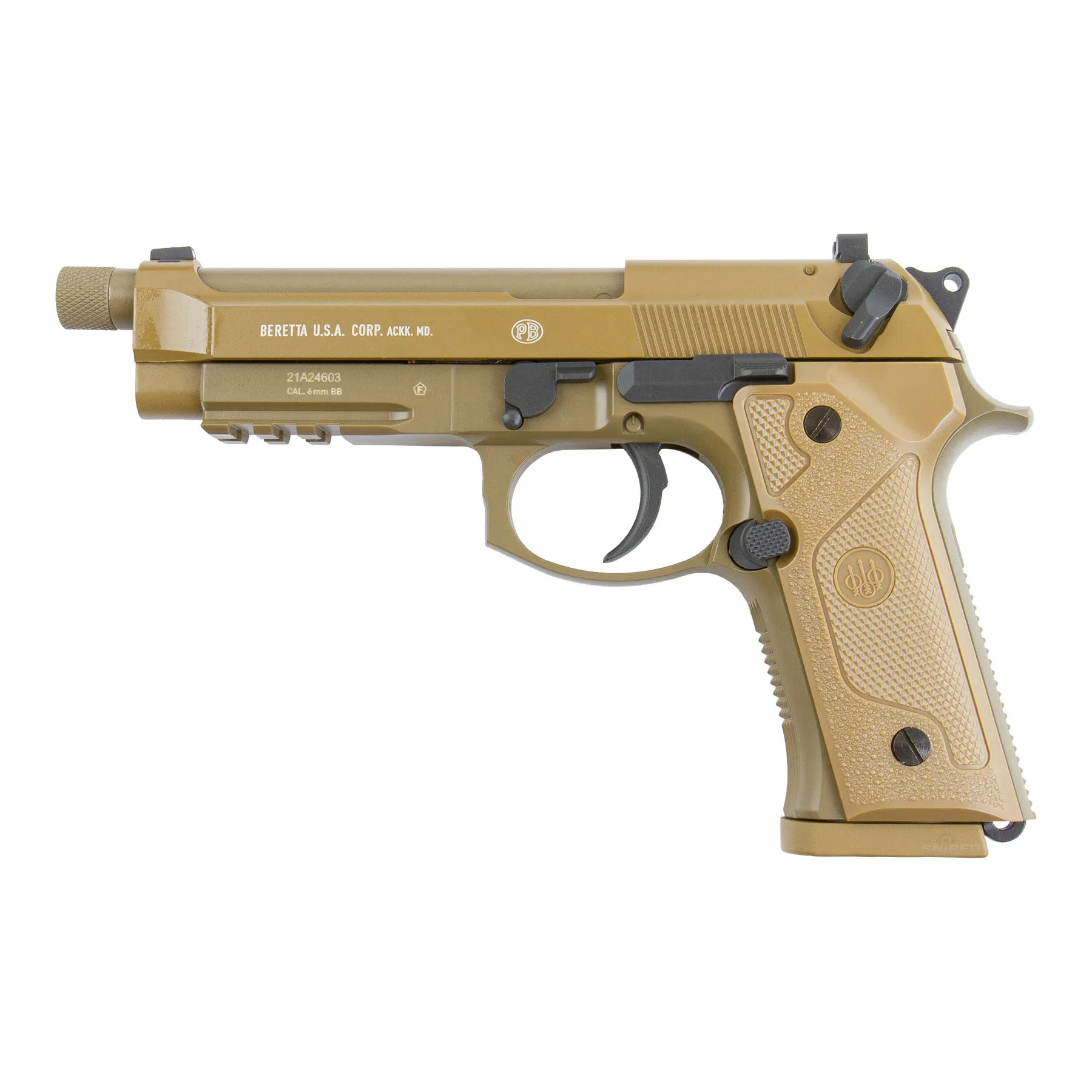 Beretta M9A3 FDE CO2, GBB