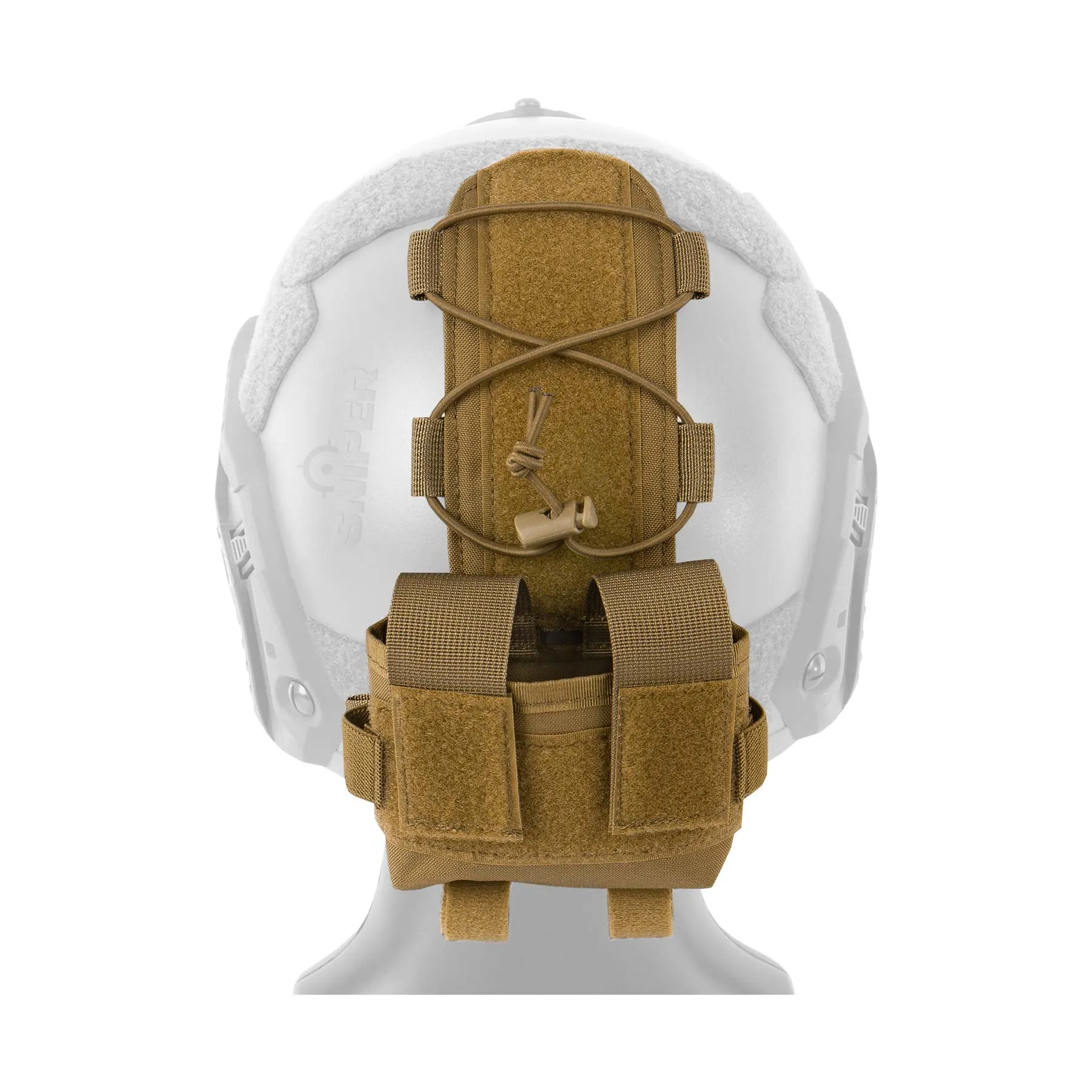 MKII Battery Case for Helmet, Coyote Brown