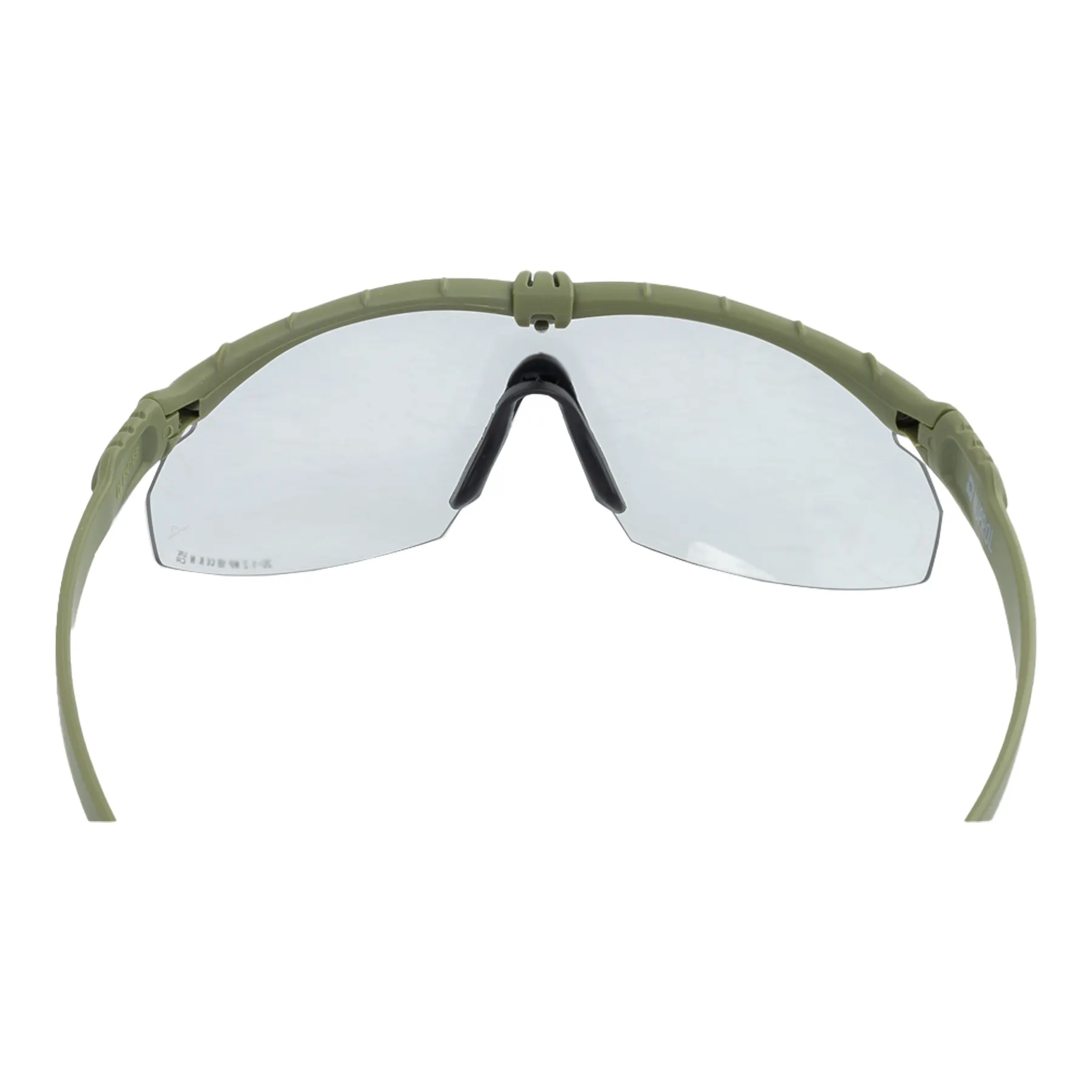 NP Battle Pro´s Schutzbrille Green, Clear Lense
