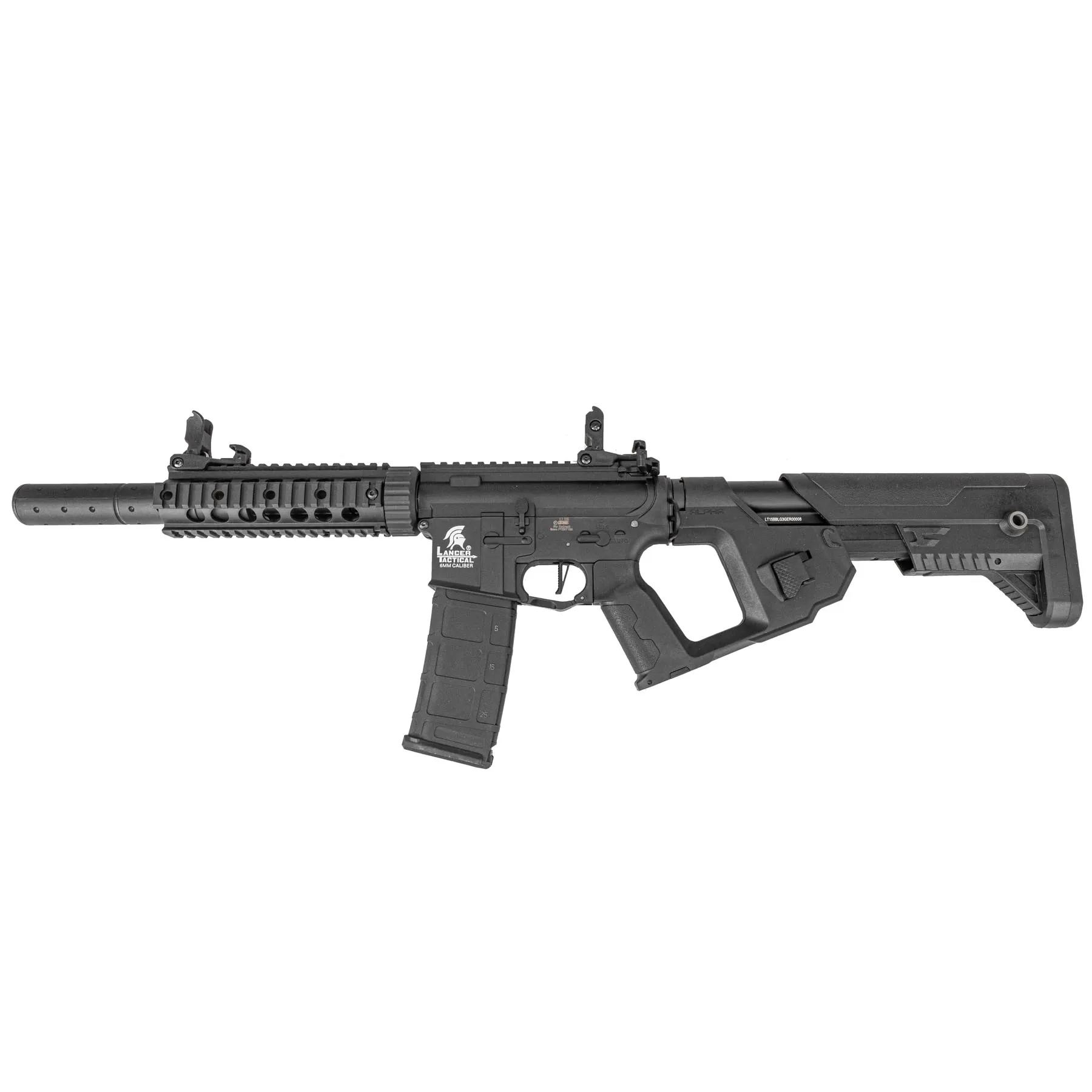 Lancer Tactical Enforcer Mod. Alpha Gen3 w/ Nebula ETU, Black