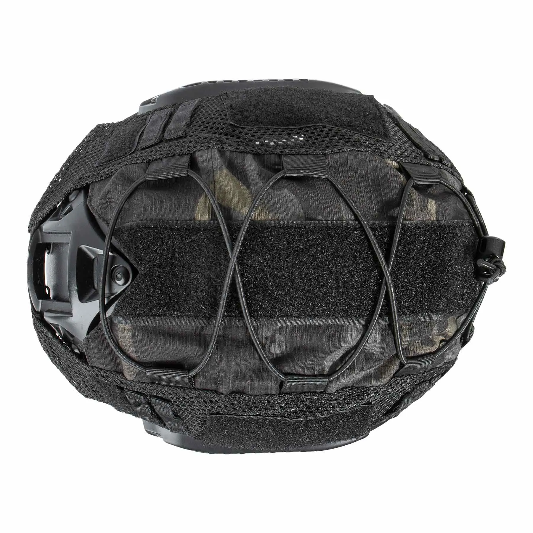 Elastic Rope Helmet Cover, camo black