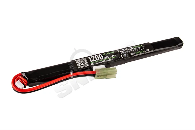 Tamiya 7,4V 1200mAh 20C LiPo Akku, 1 Stick