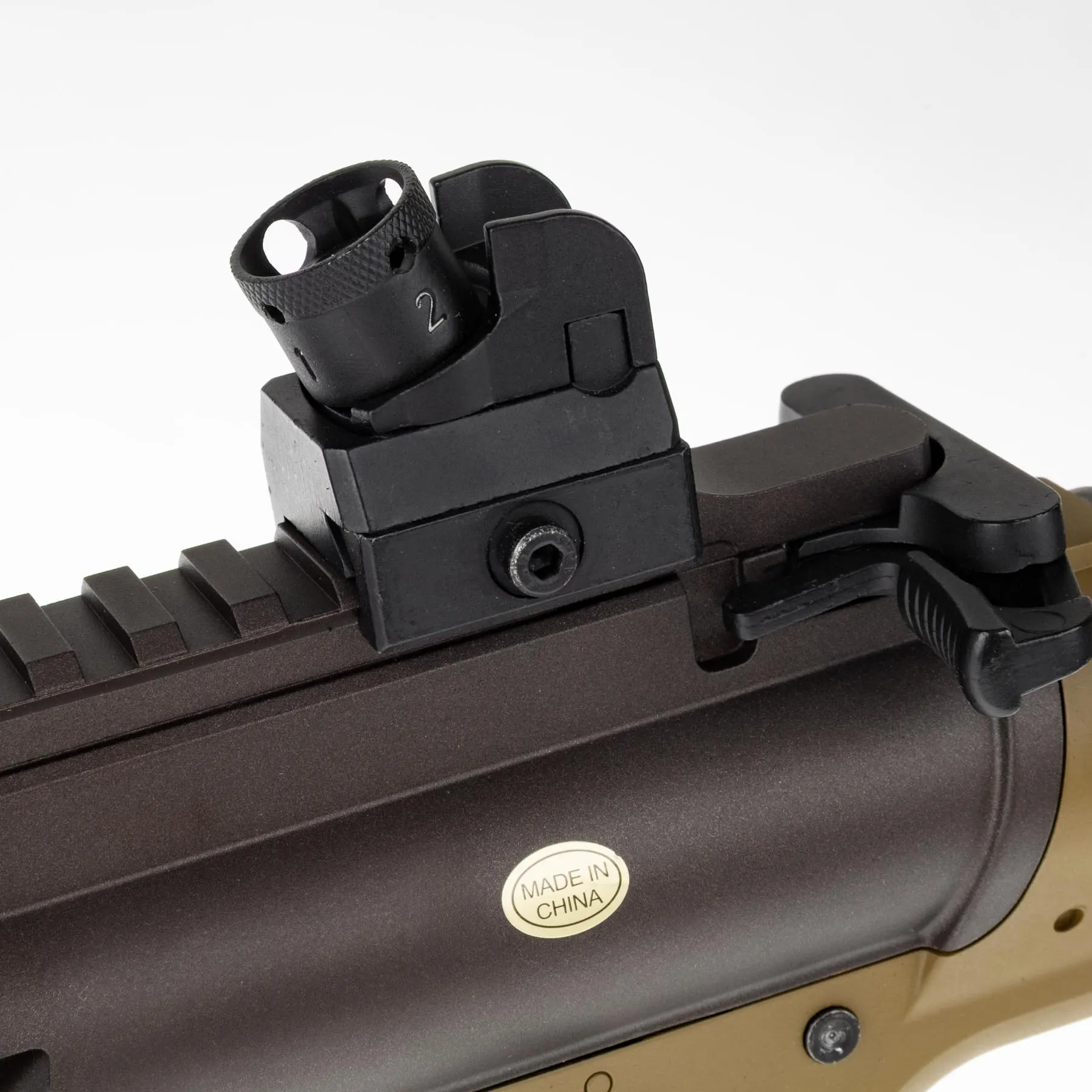SAC x Wolverine GE17 HPA DMR Rifle, Tan