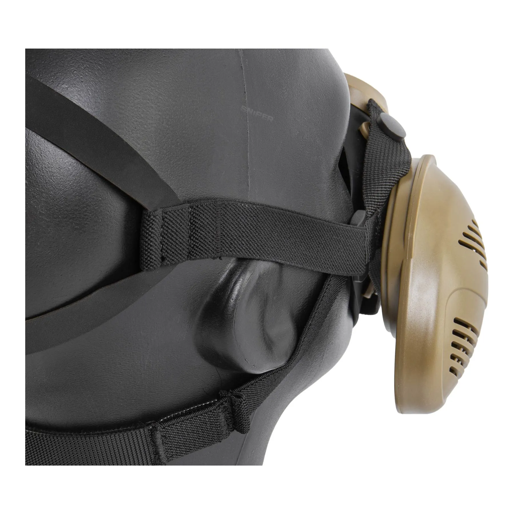 Respirator Face Mask, Tan Respirator Face Mask, Tan