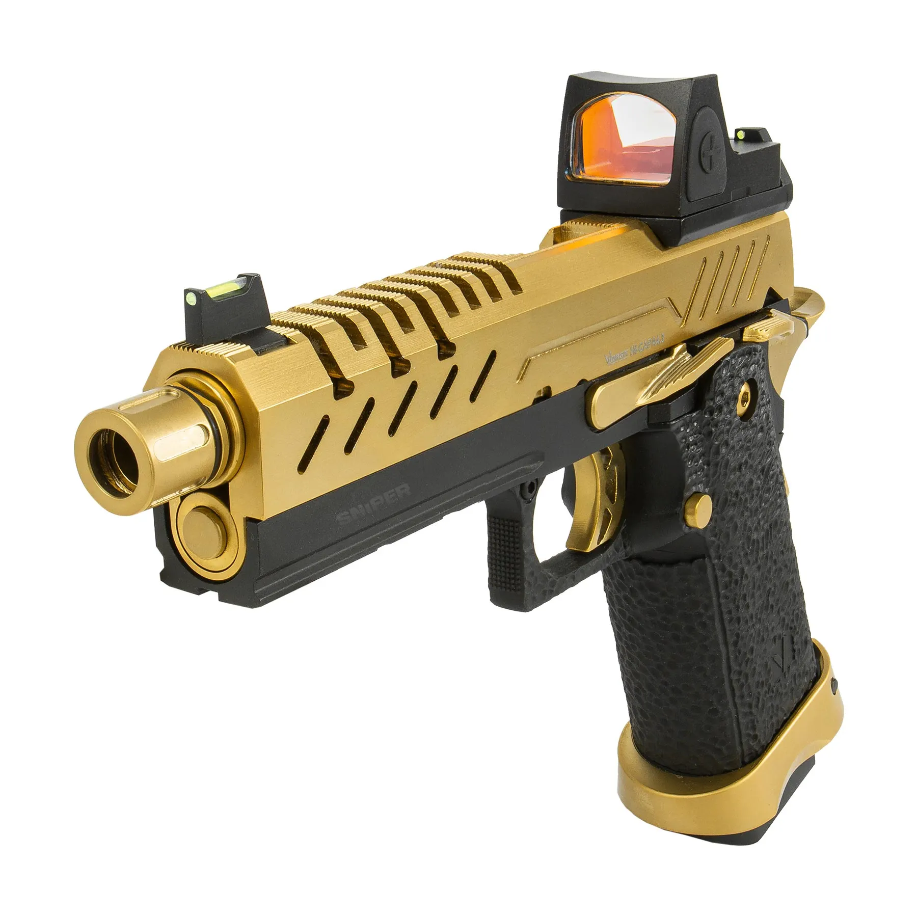 Vorsk Hi-Capa 4.3 BDS Gold GBB Softair Pistole