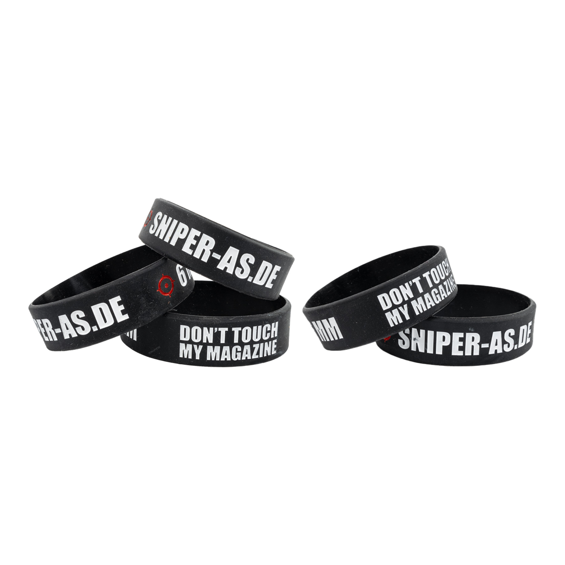 5er Set Sniper AS Magazinbänder, Bracelet, Black