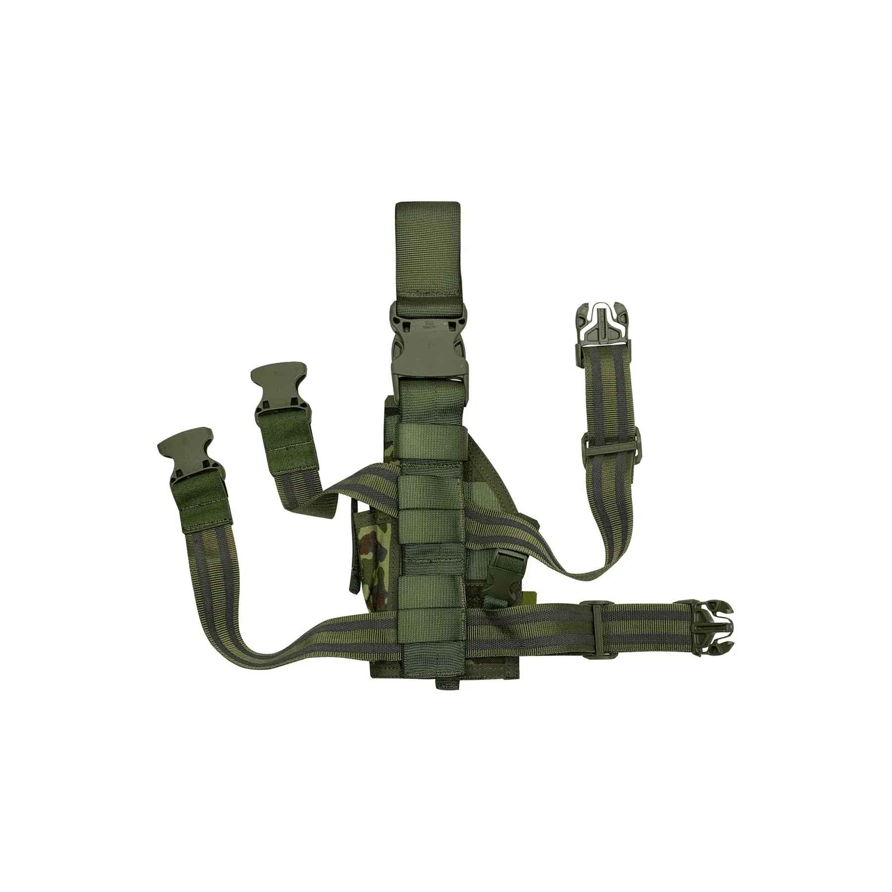 Shadow Drop Leg Universal Pistol Holster, Flecktarn