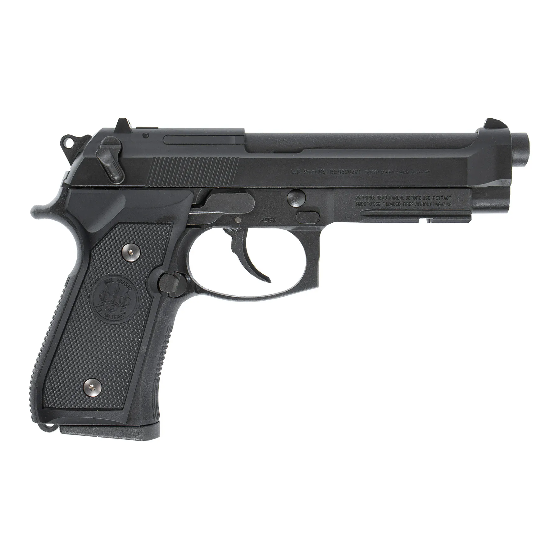 Tokyo Marui M9A1 Gas Blowback Pistol, Black
