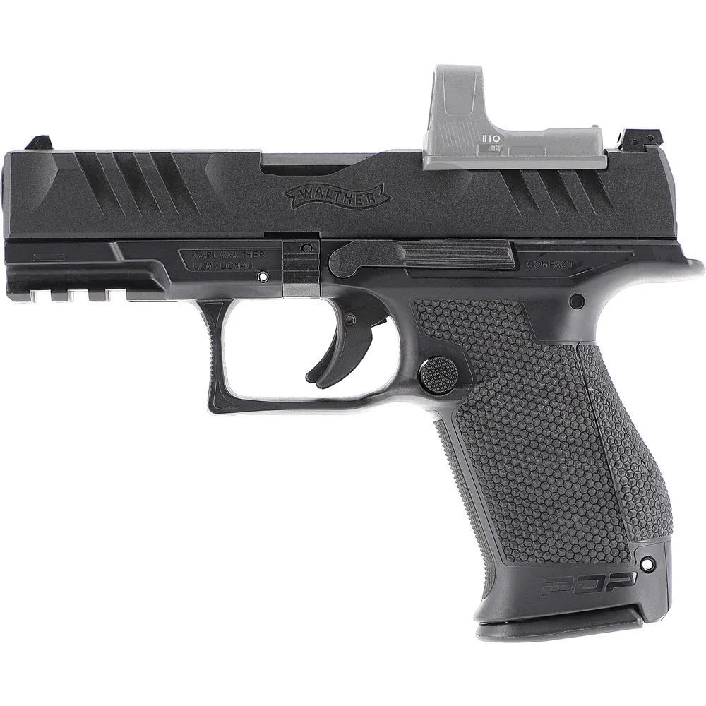 Walther PDP Compact 4" GBB Airsoft Pistole, Black Walther PDP Compact 4" GBB Airsoft Pistole, Black
