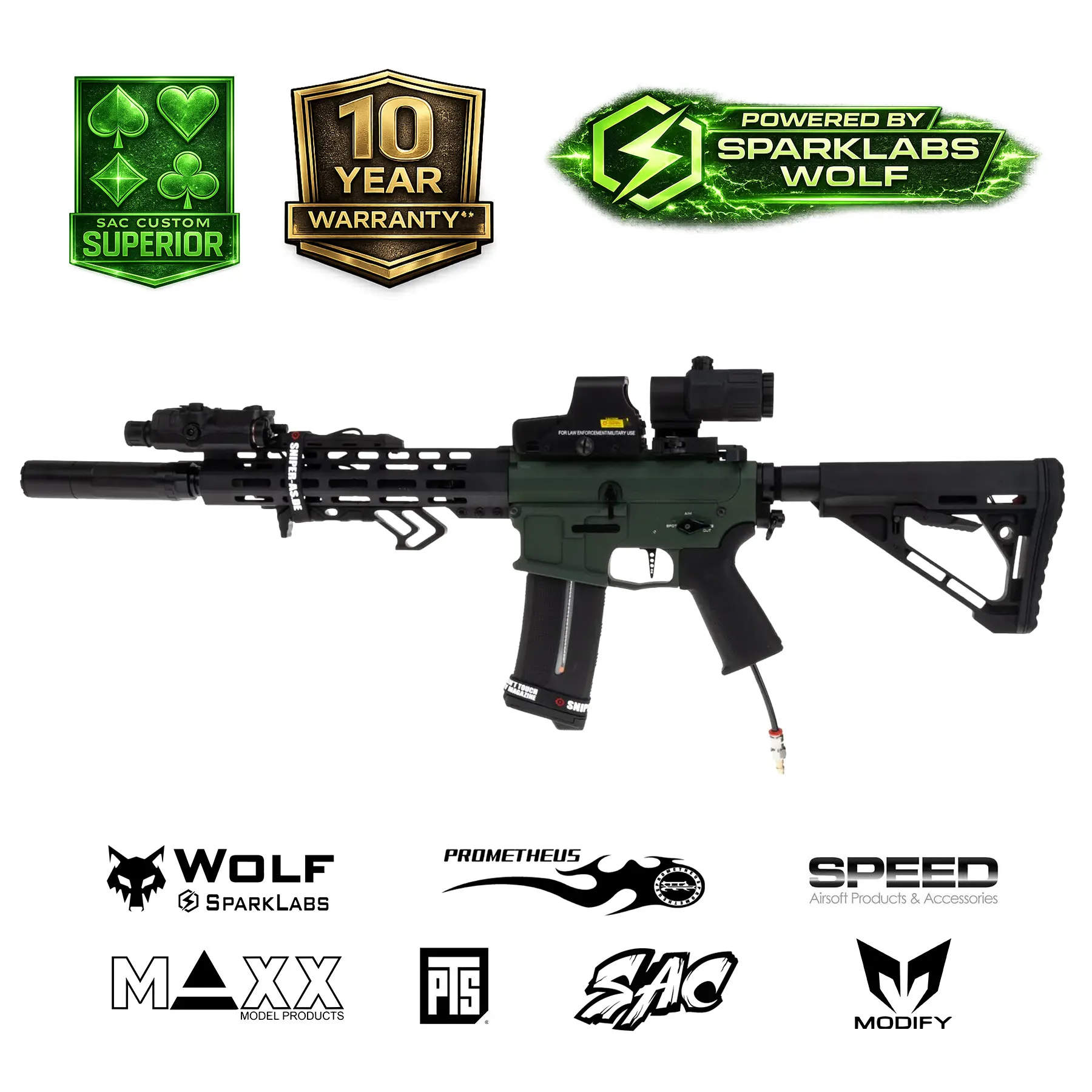 SAC WOLF SOLID - "Tyrs Kampf" Full Kit, HPA