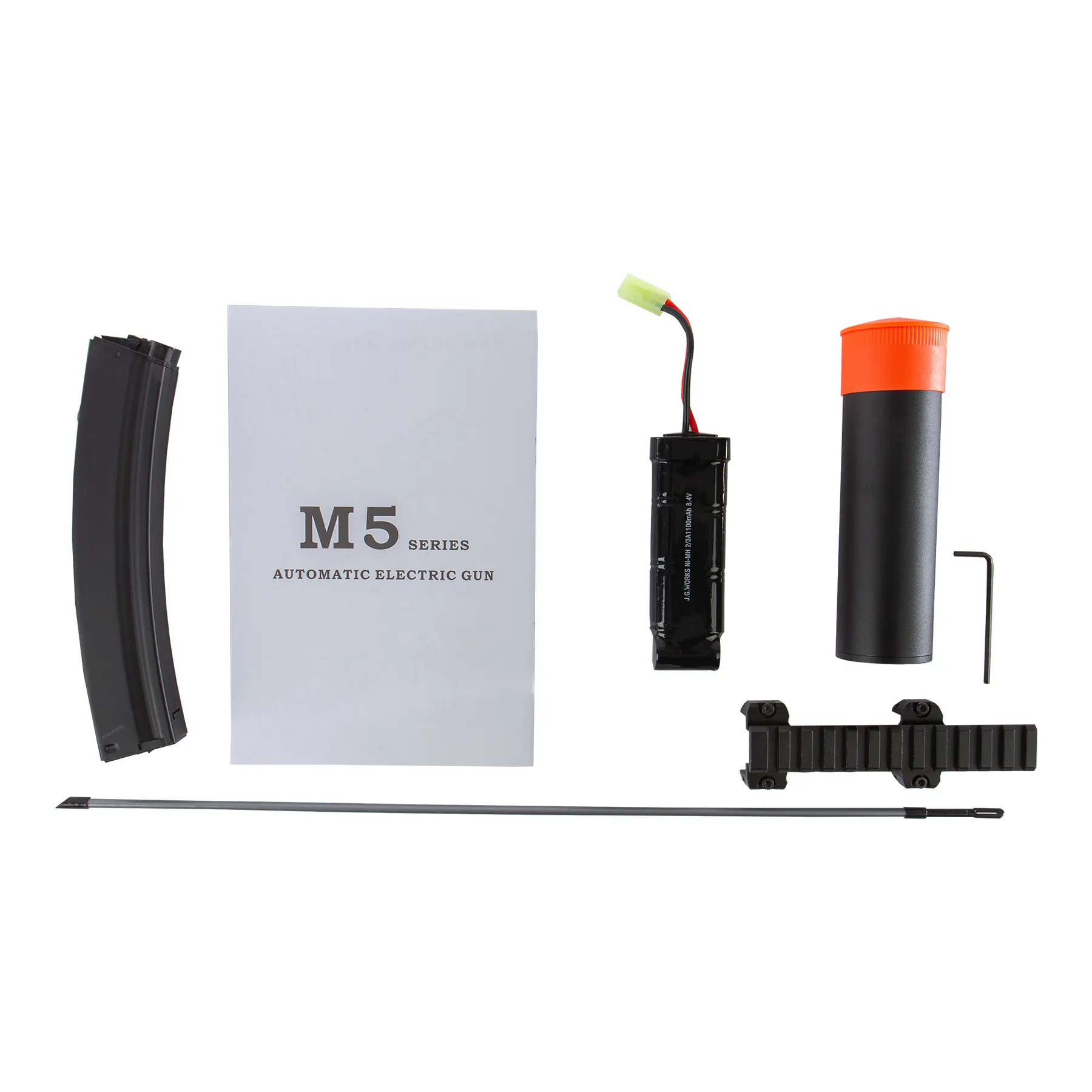PM5J SD6 Full Metal (S)AEG, Black