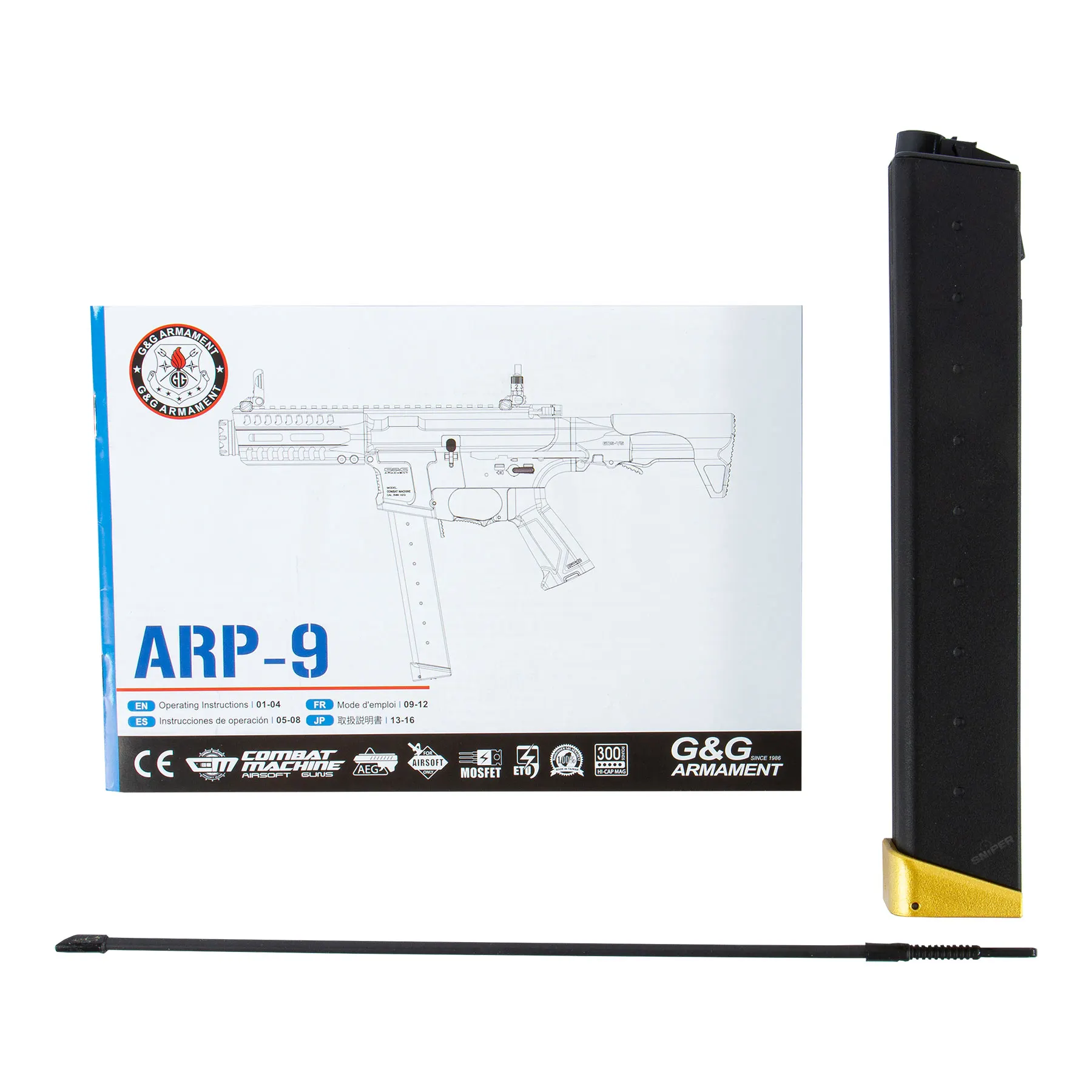 ARP 9 ETU < 0,5 Joule, AEG, Gold