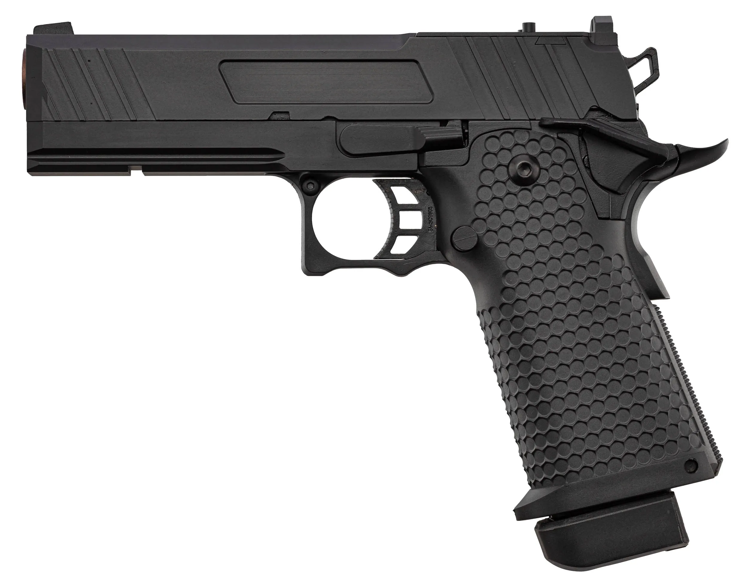 Golden Eagle 4.3 Hi-Capa GBB Airsoft Pistole, Black/Bronze Golden Eagle 4.3 Hi-Capa GBB Airsoft Pistole, Black/Bronze
