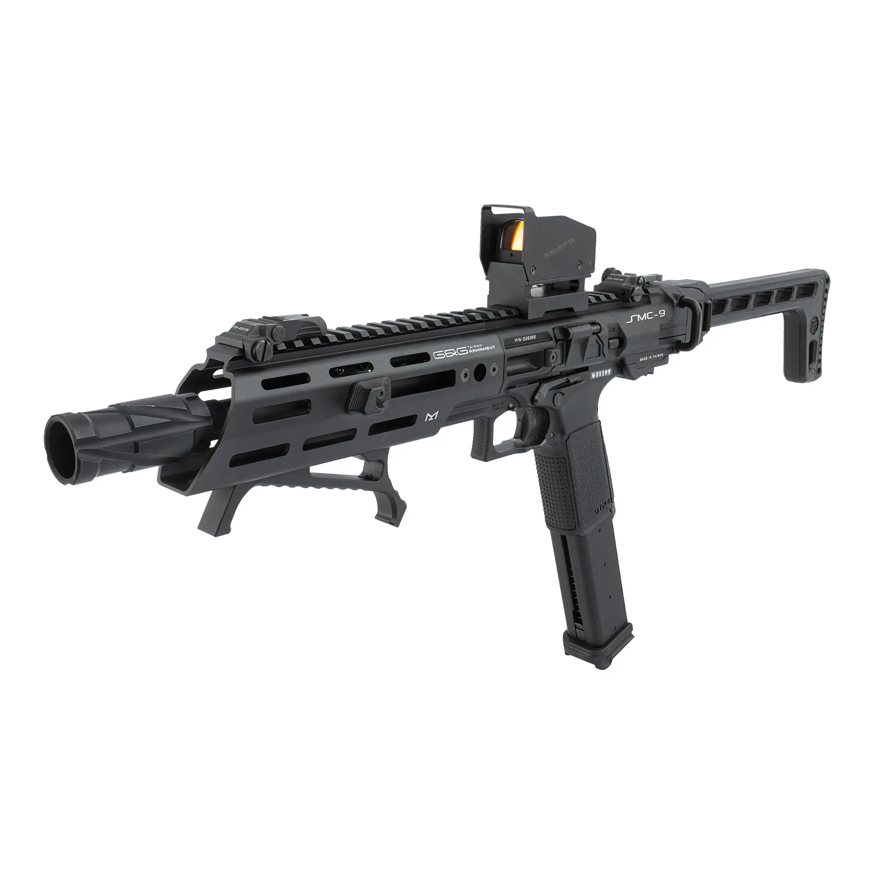 Prep my Airsoft - G&G SMC 9 Full Metal GBB Softair Pistole