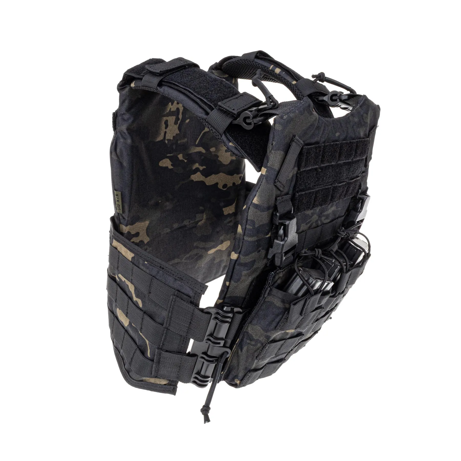 SixMM FCS Plattenträger, Black Camo