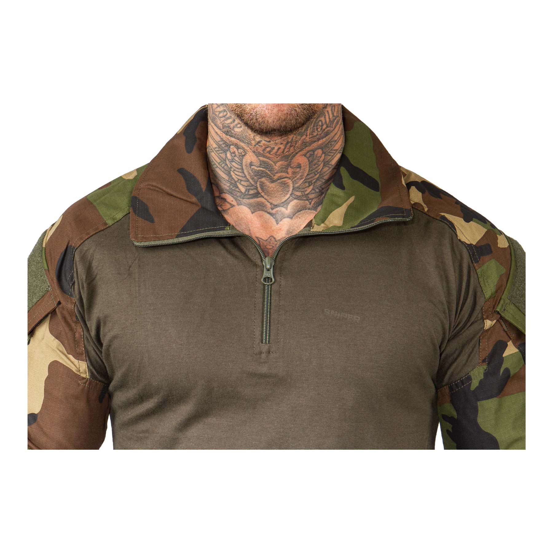 Invader Gear Combat Shirt, Woodland