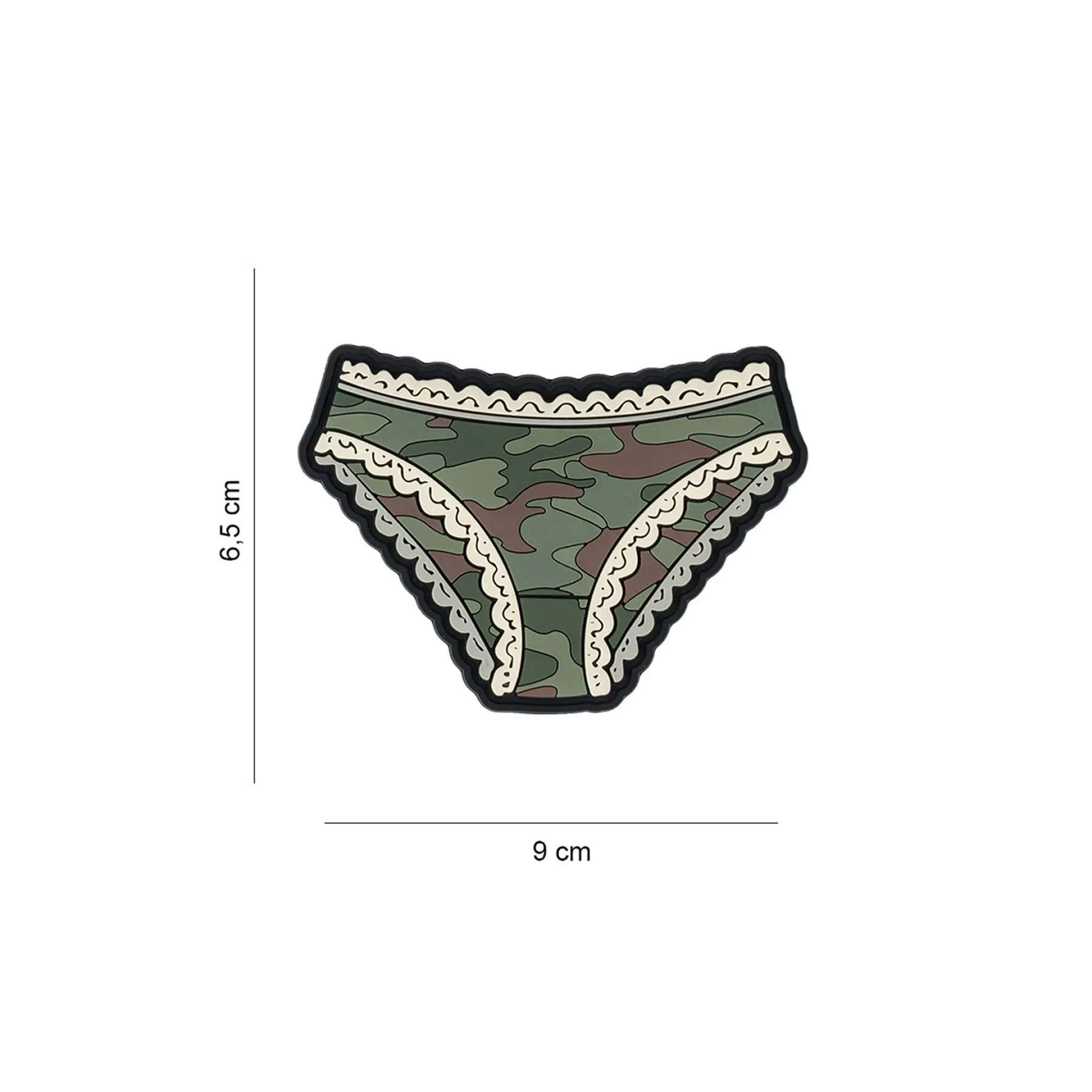 3D PVC Patch Camo Briefs