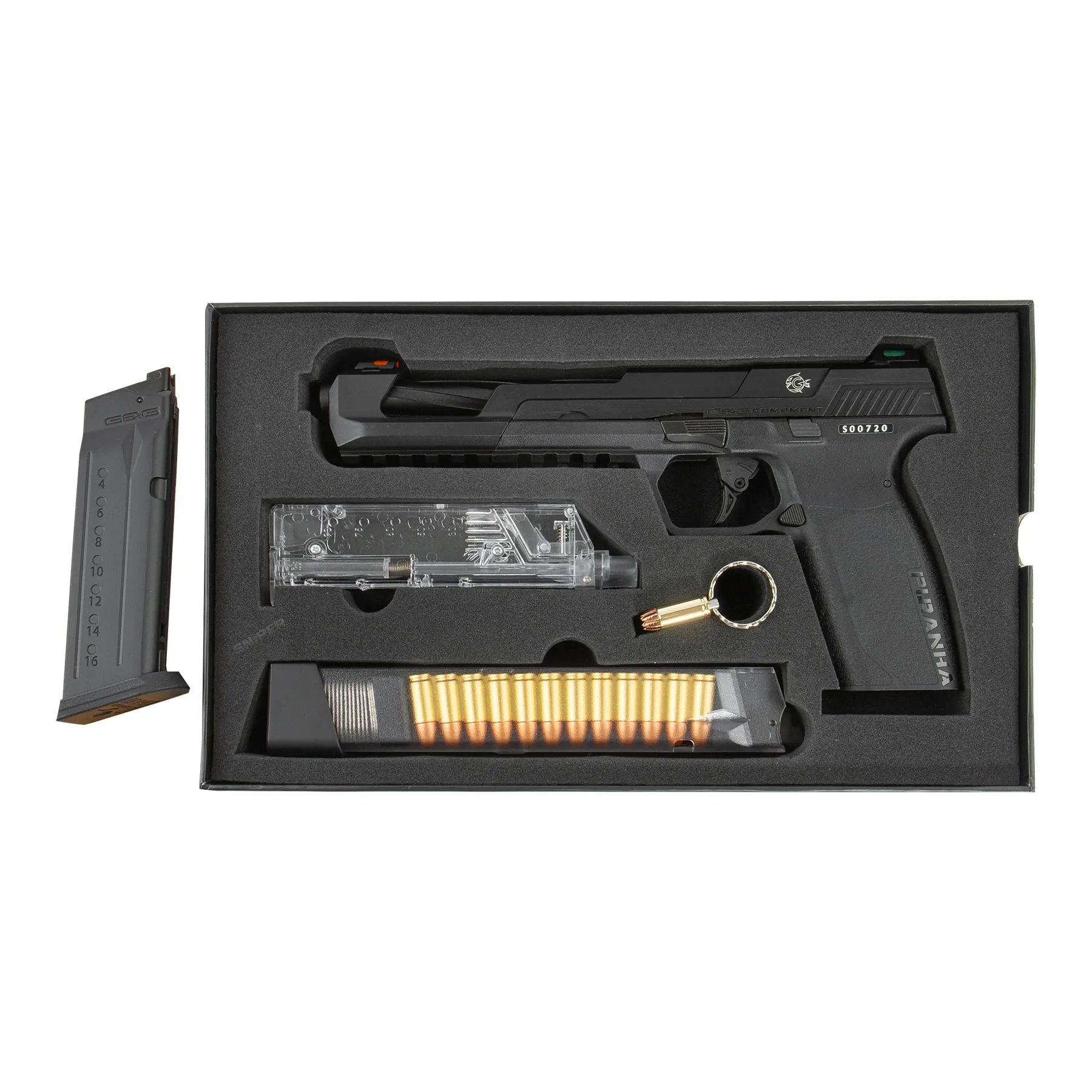 G&G Piranha SL GBB Softair Pistole