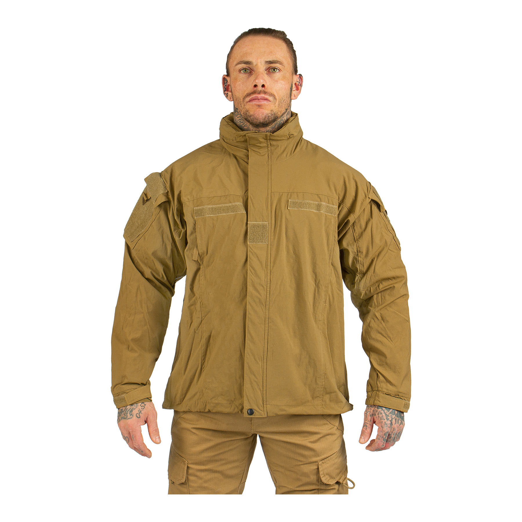 Soft Shell Jacke Level 5, coyote brown S