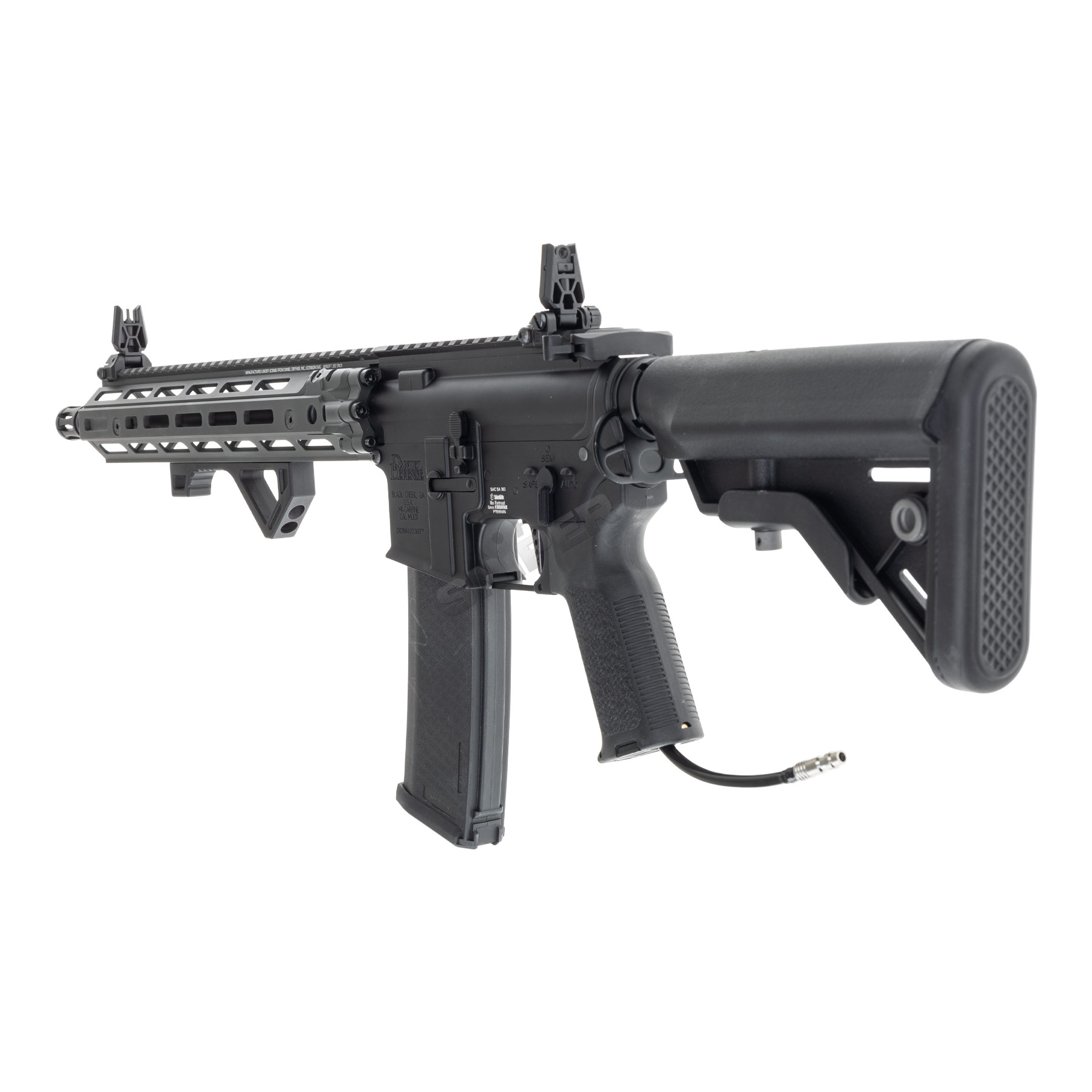 SAC x Wolverine SA-E28 14,5" RIS III HPA, Steel Gray