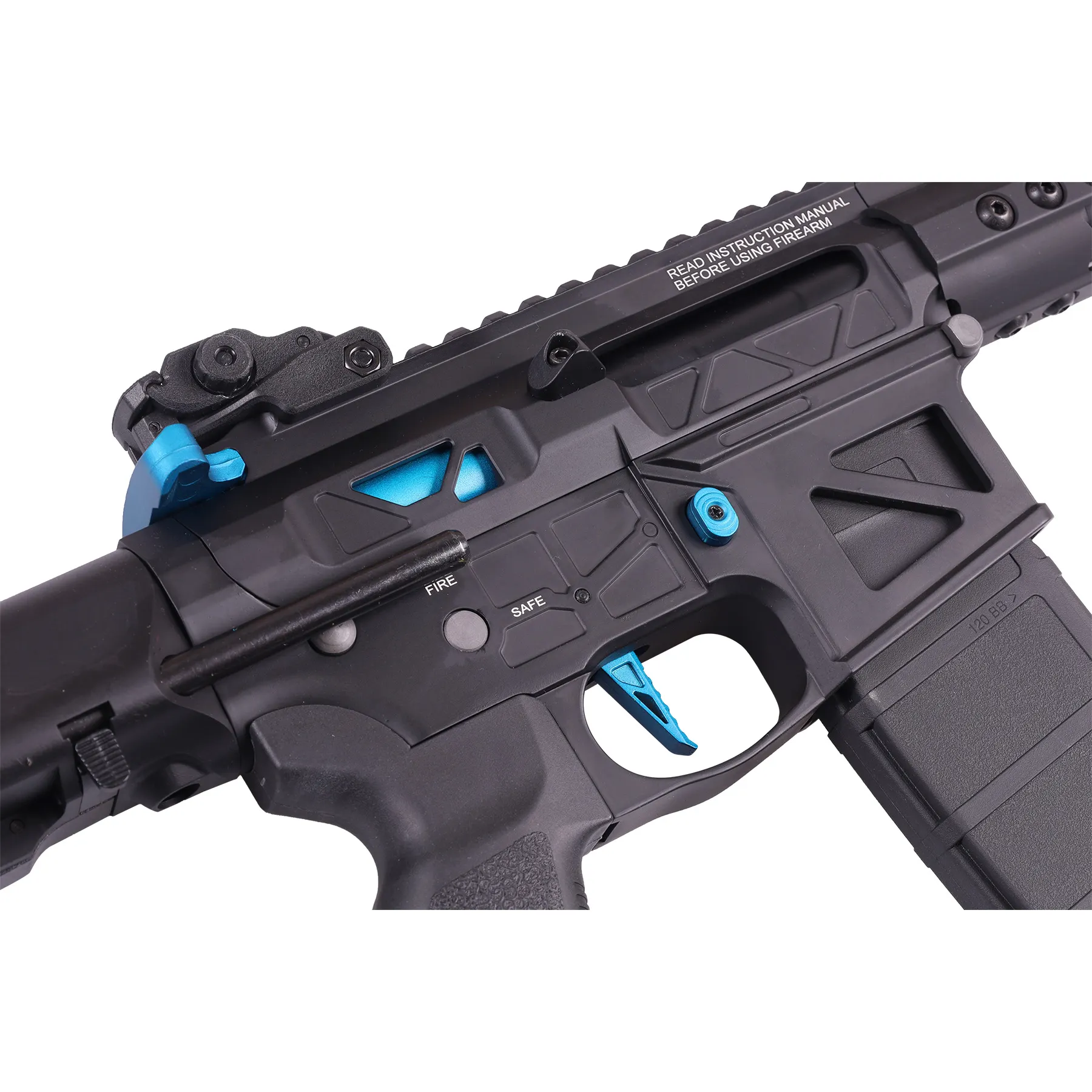 Delta Armory FREYA Skeleton PDW Gen.2 12,5", Black/Blue