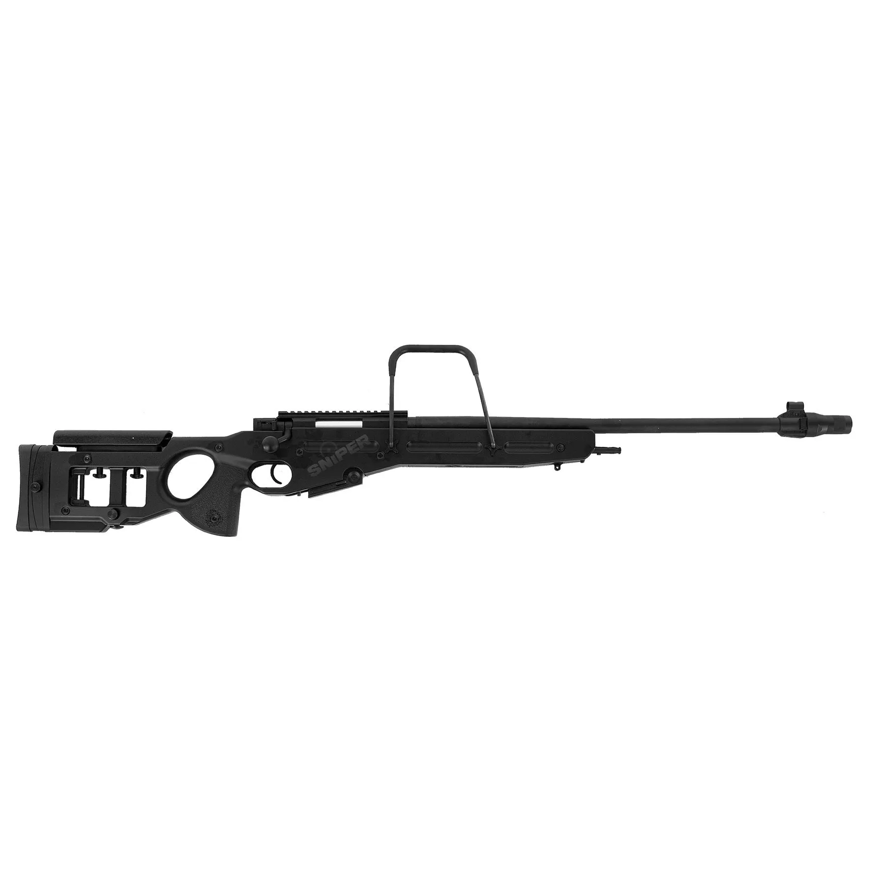 SV98 Bolt Action Sniper Rifle Set, Black