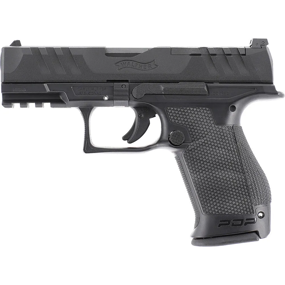 Walther PDP Compact 4" GBB Airsoft Pistole, Black Walther PDP Compact 4" GBB Airsoft Pistole, Black