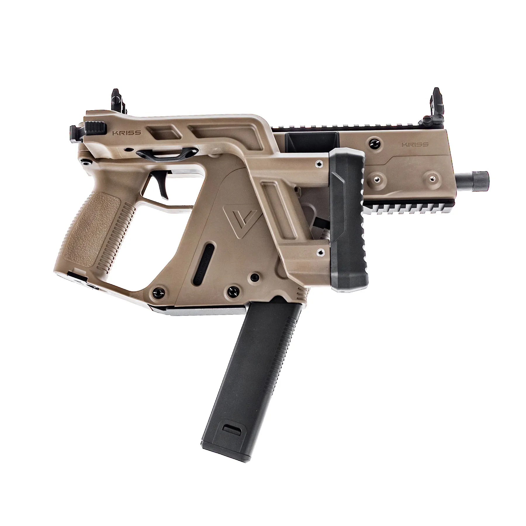 Kriss Vector GBB Airsoft Rifle, Dark Earth Kriss Vector GBB Airsoft Rifle, Dark Earth