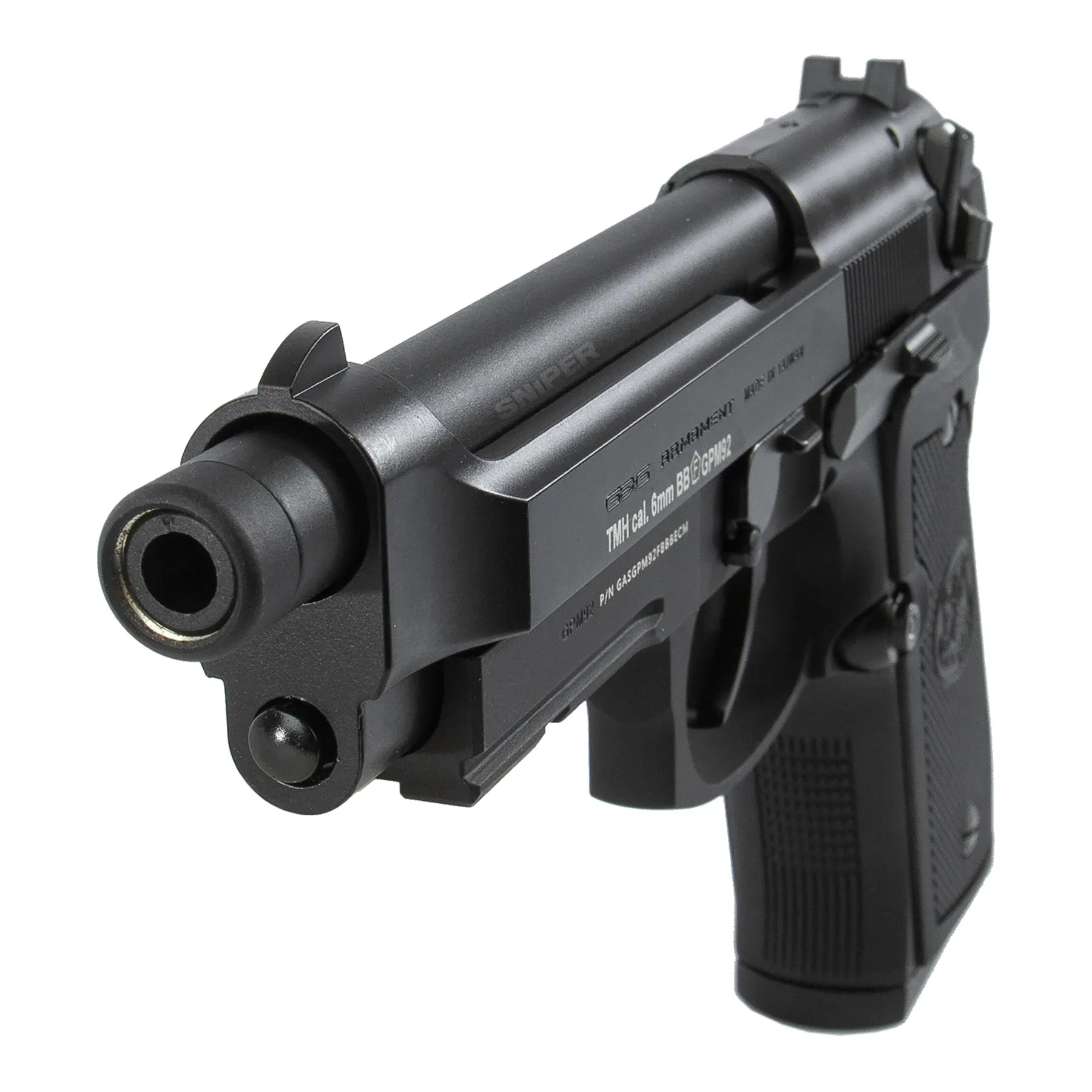 G&G GPM92 MS Full Metal GBB Softair Pistole