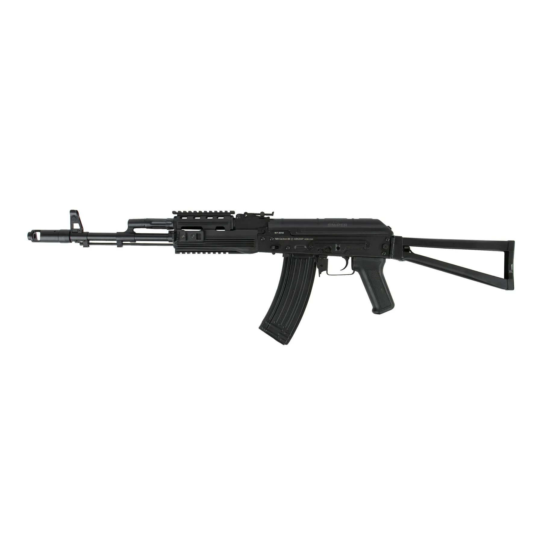 AKS74 Tactical Blowback (S)AEG, Black