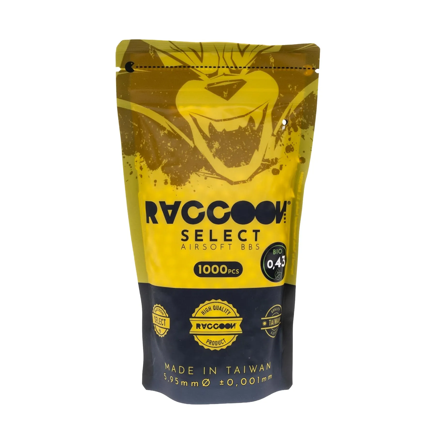 Raccoon Select Bio BB´s 0,43g, 1000pcs