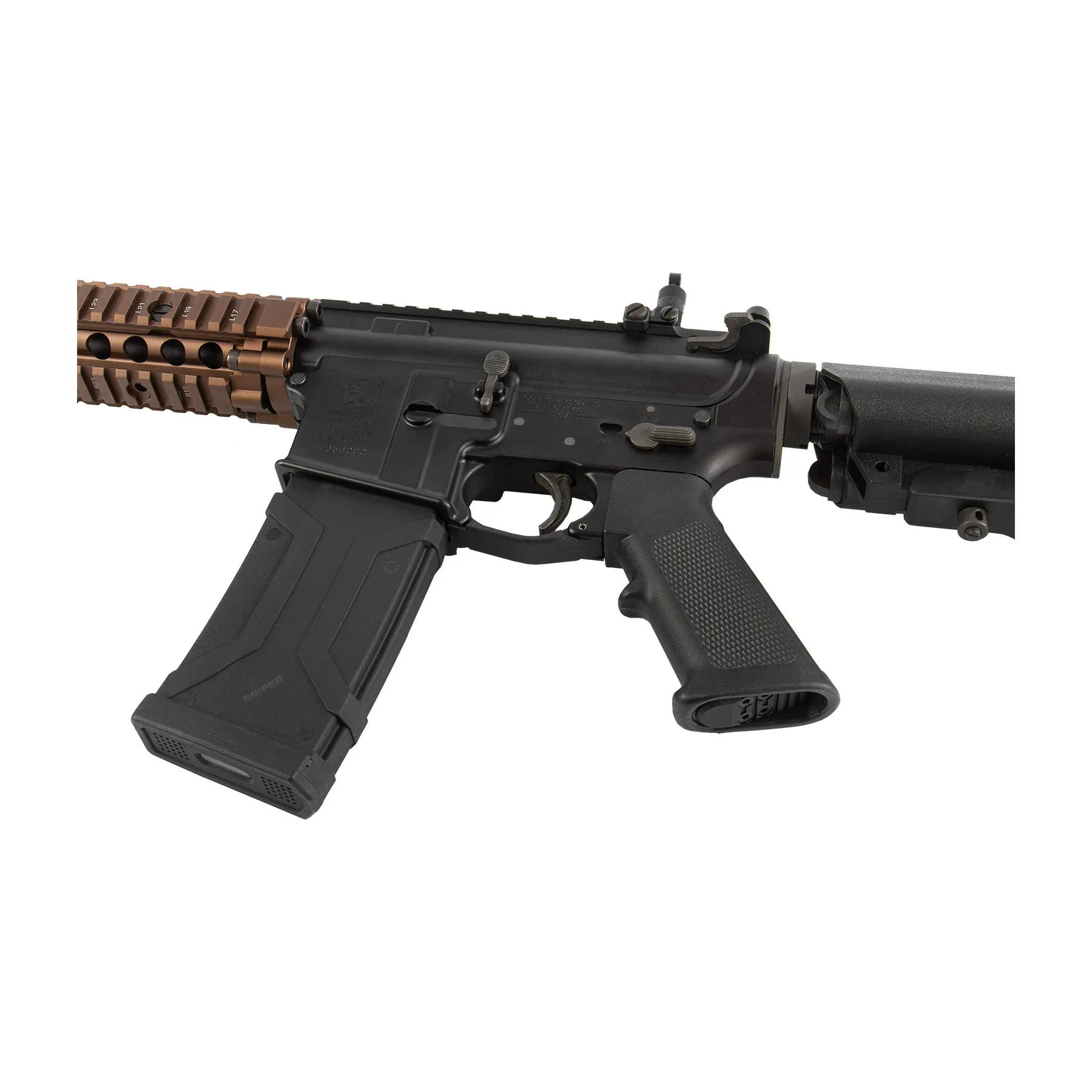 Colt M4 MK18 Mod1, PTW Training Weapon, dualtone