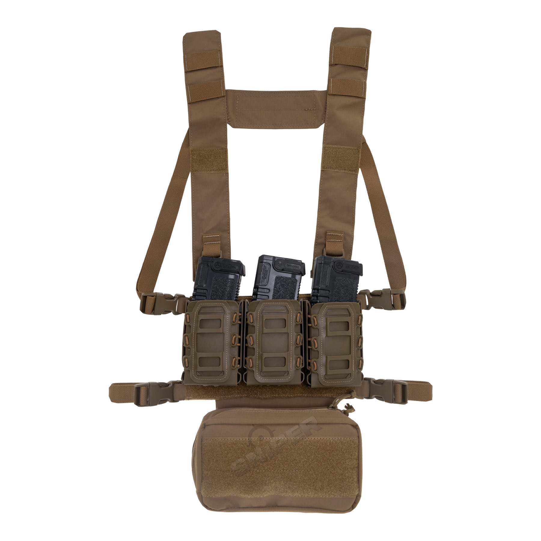 Reapo Laser-Cut Chest Rig, Coyote