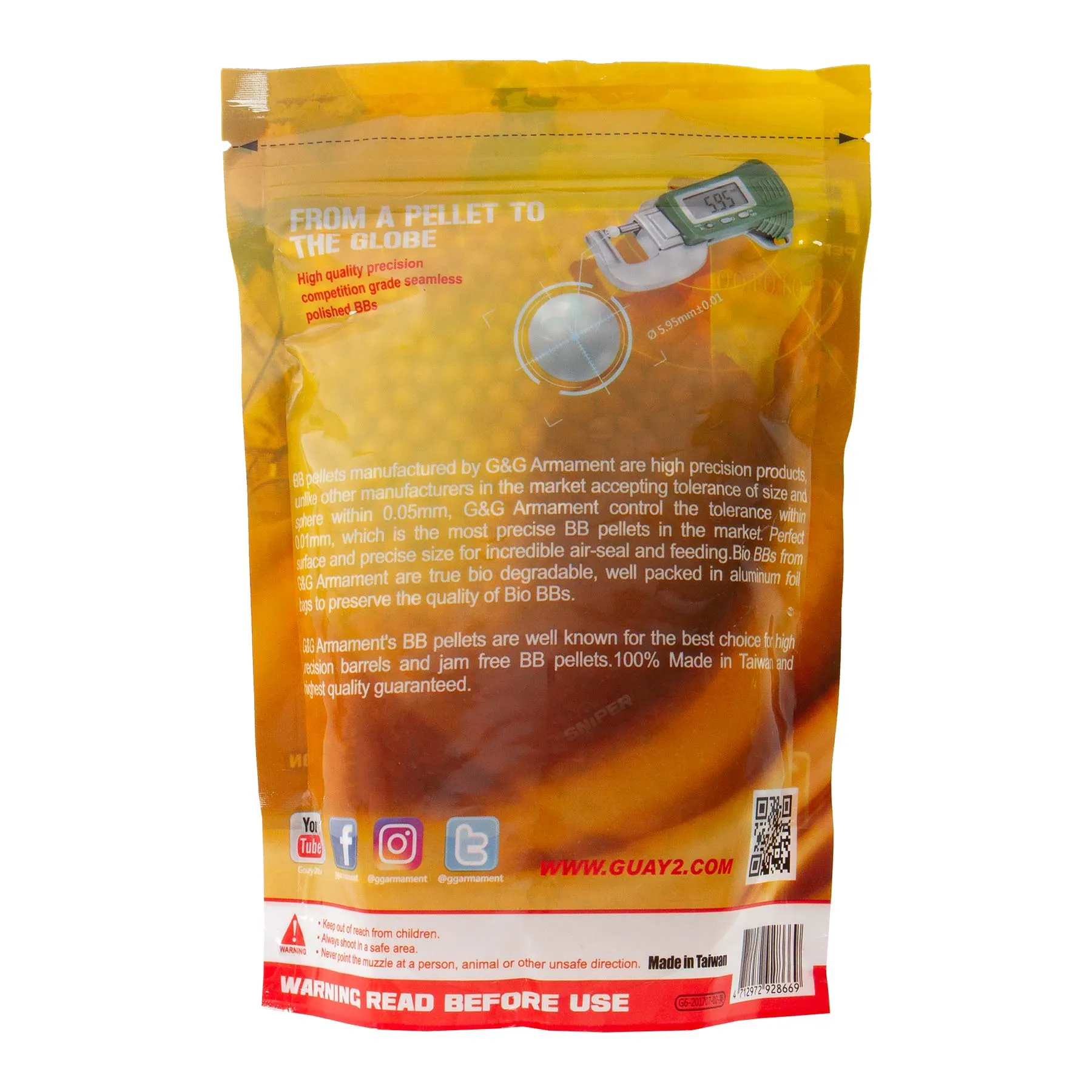 0,25g Perfect Sperical BBs 3000er Bag