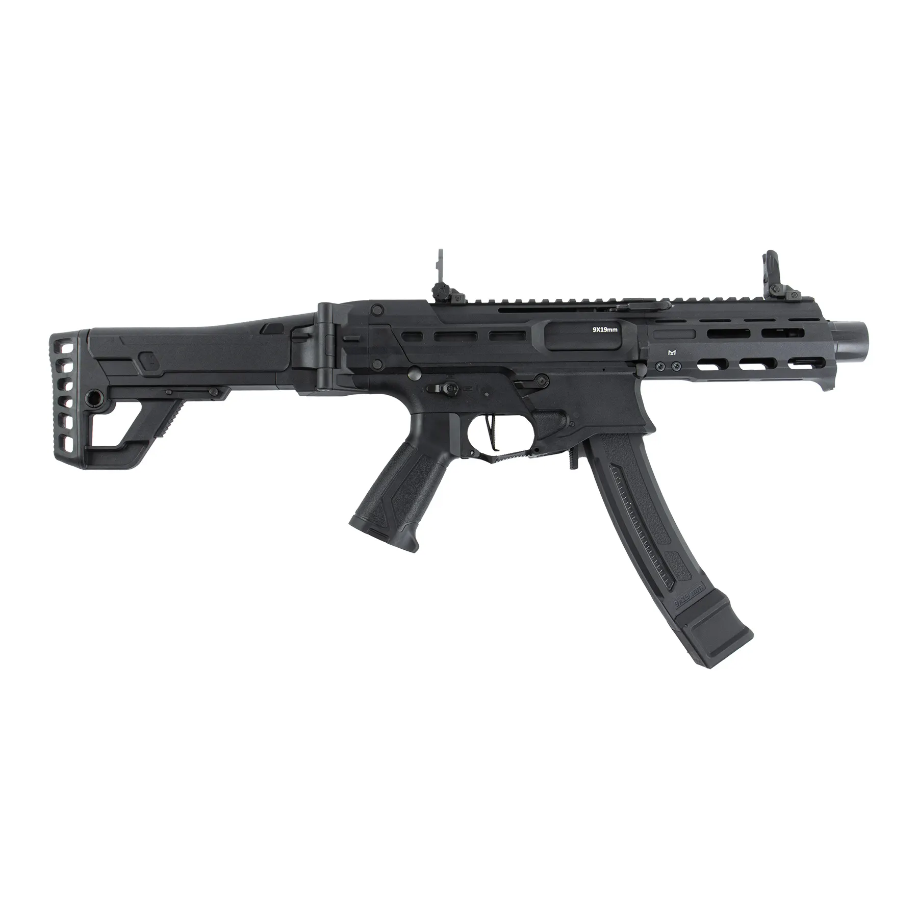 G&G MXC9 < 0,5 Joule, AEG Softair Gewehr, Black G&G MXC9 Enhanced Version (S)AEG, Black