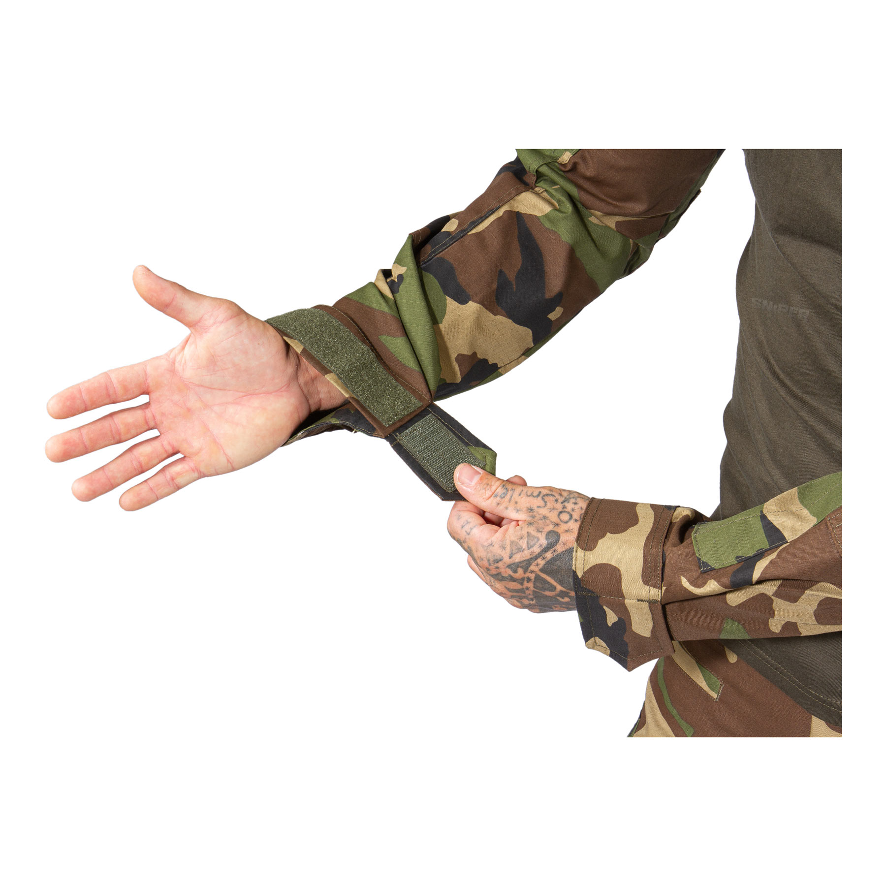 Invader Gear Combat Shirt, Woodland
