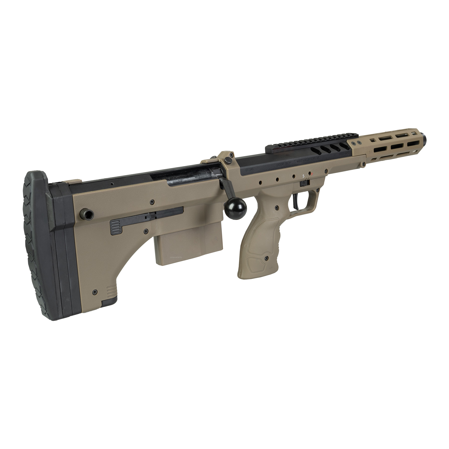 Silverback SRS A2/M2 Sport 16" pull-bolt Scharfschützengewehr, FDE