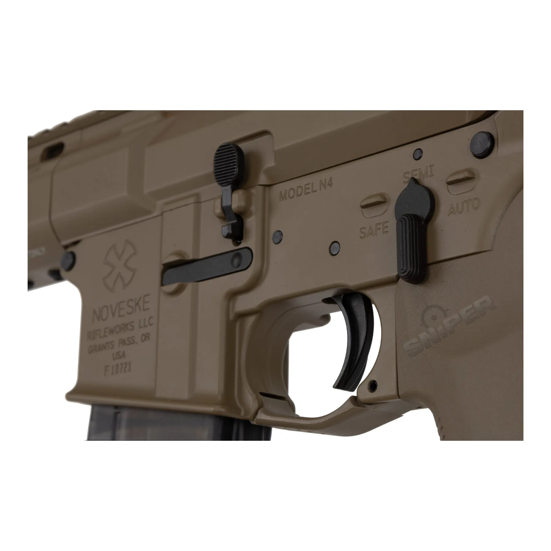 EMG Noveske N4 Gen.3 GBB Rifle, Tan EMG Noveske N4 Gen.3 GBB Rifle, Tan