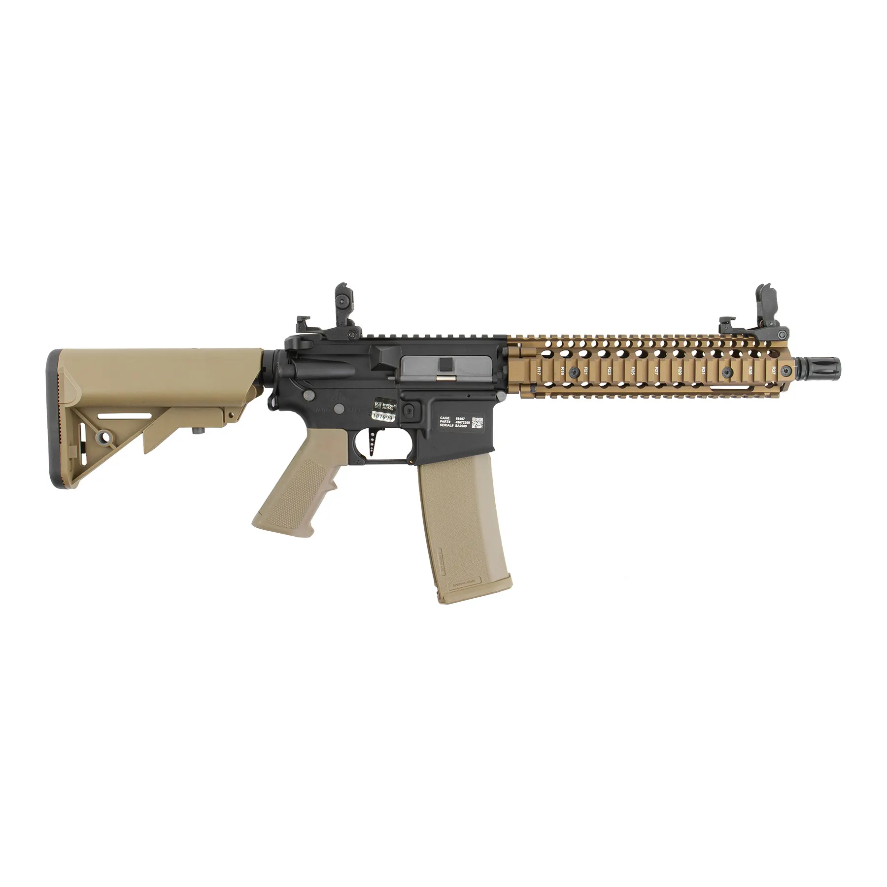 SAC x SA-E19 Edge Daniel Defense MK18 (S)AEG, Chaos Bronze