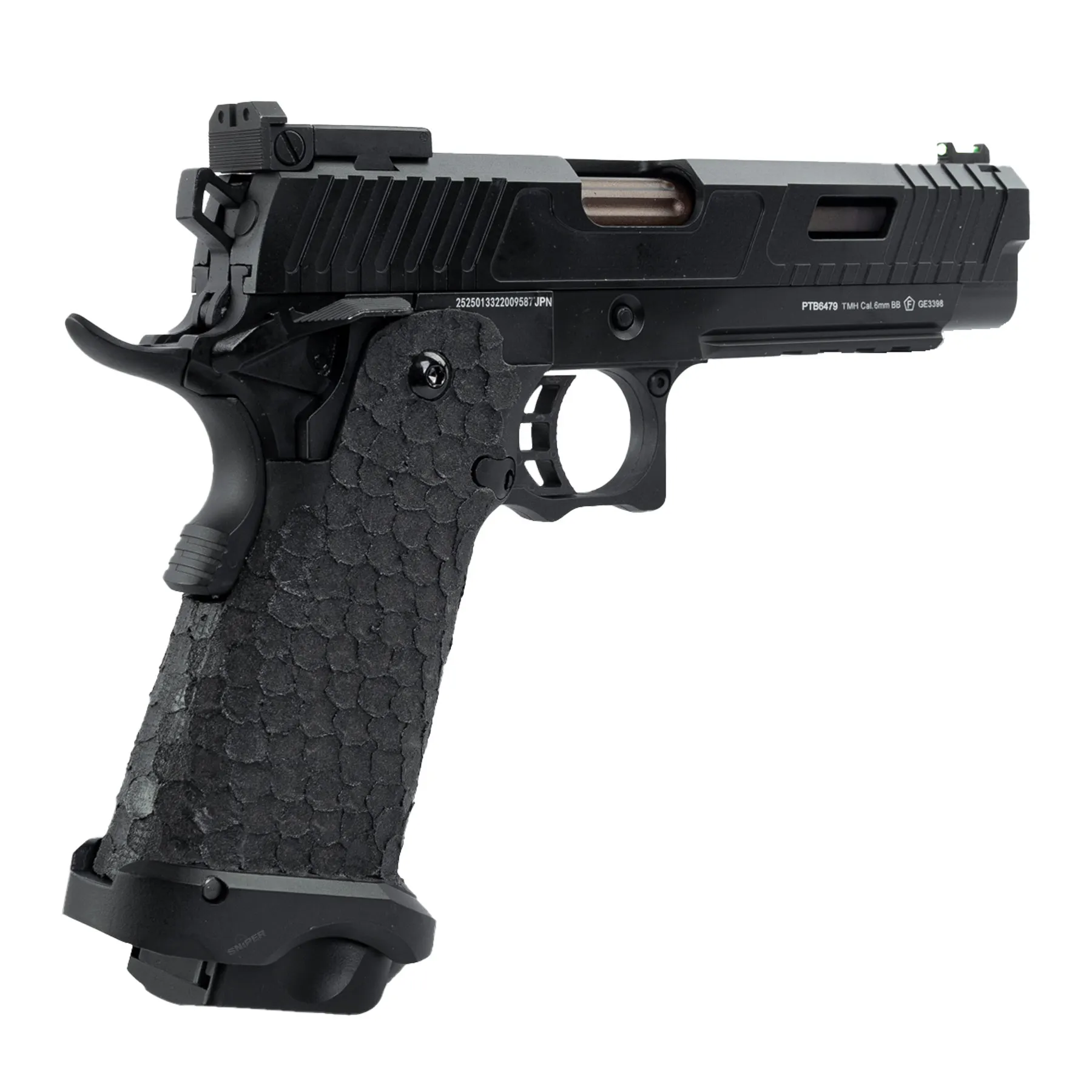 Golden Eagle Tactical Ported Hi-Capa GBB, Black