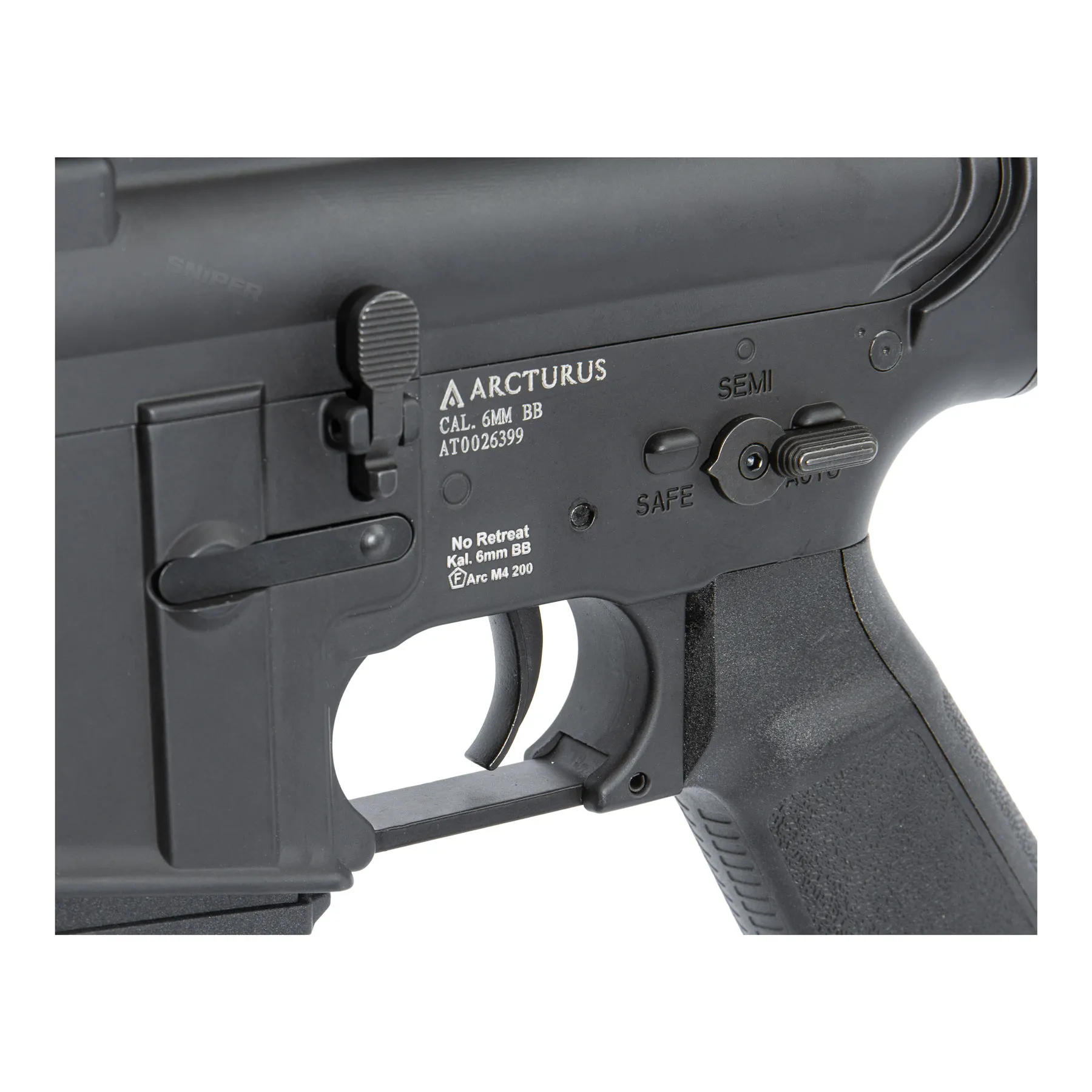Arcturus AR15 PDW Full Metal (S)AEG, Black