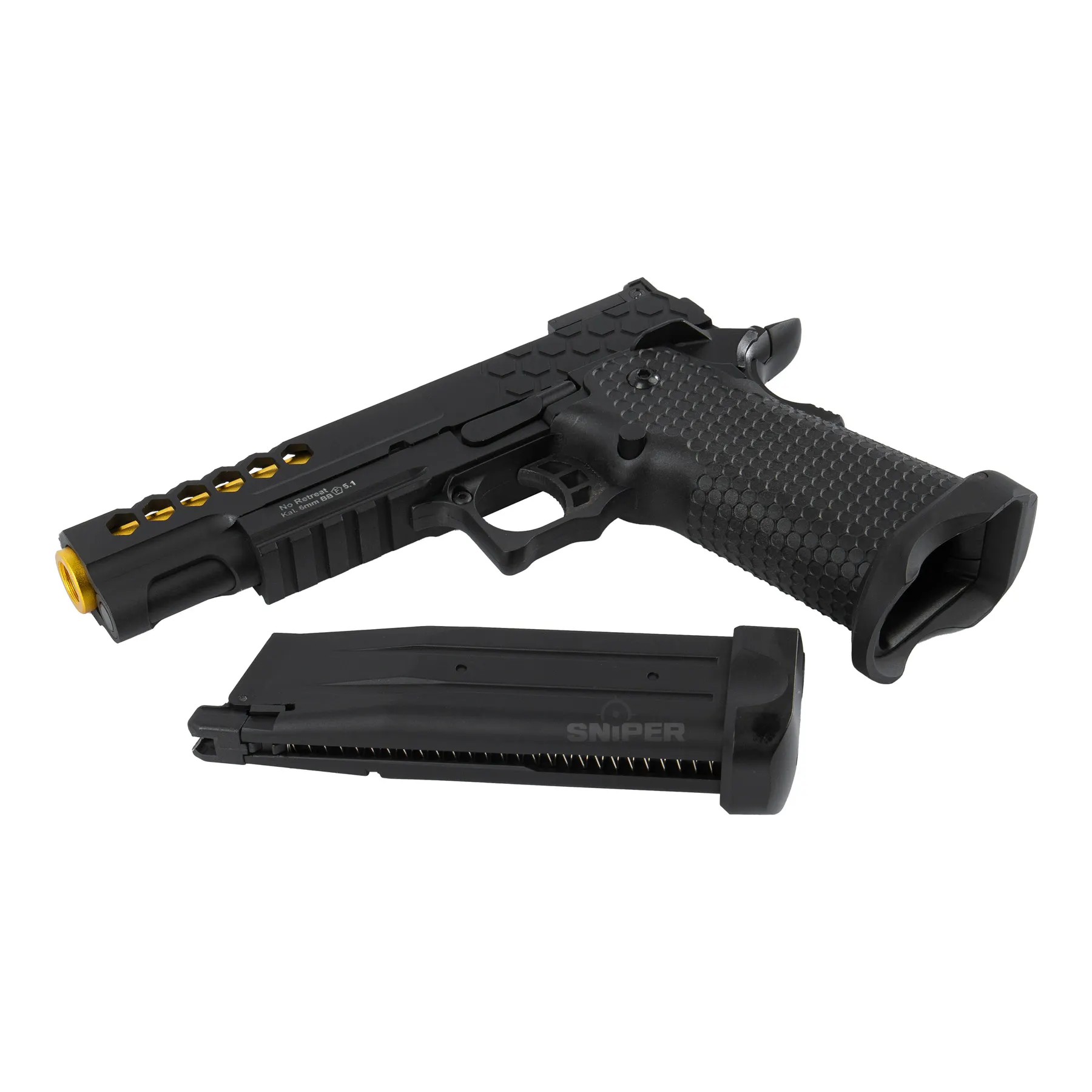 GE Hi-Capa 5.1 Hexcut, Black