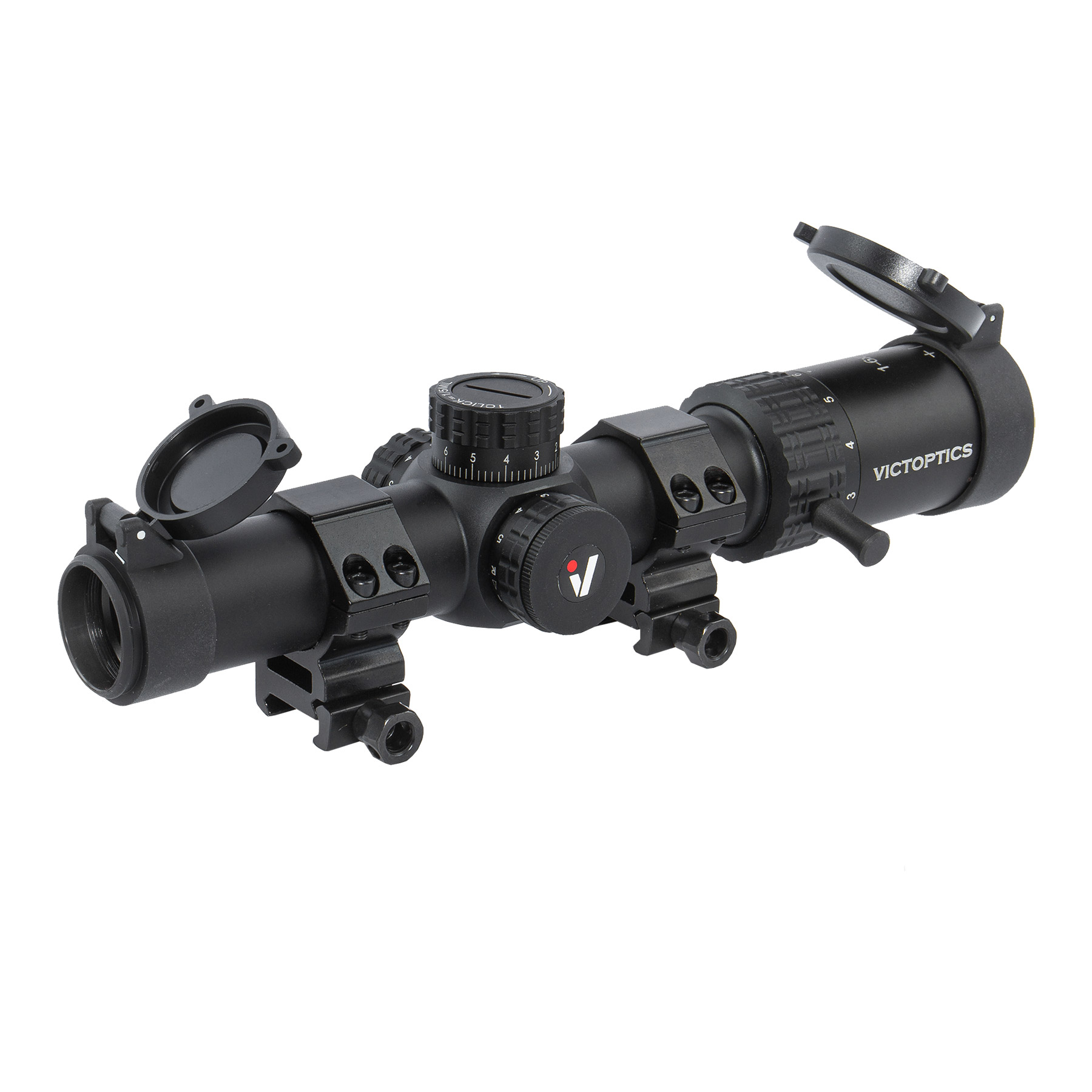 Victoptics OPSL22 S6 1-6x24 Zielfernrohr, Black
