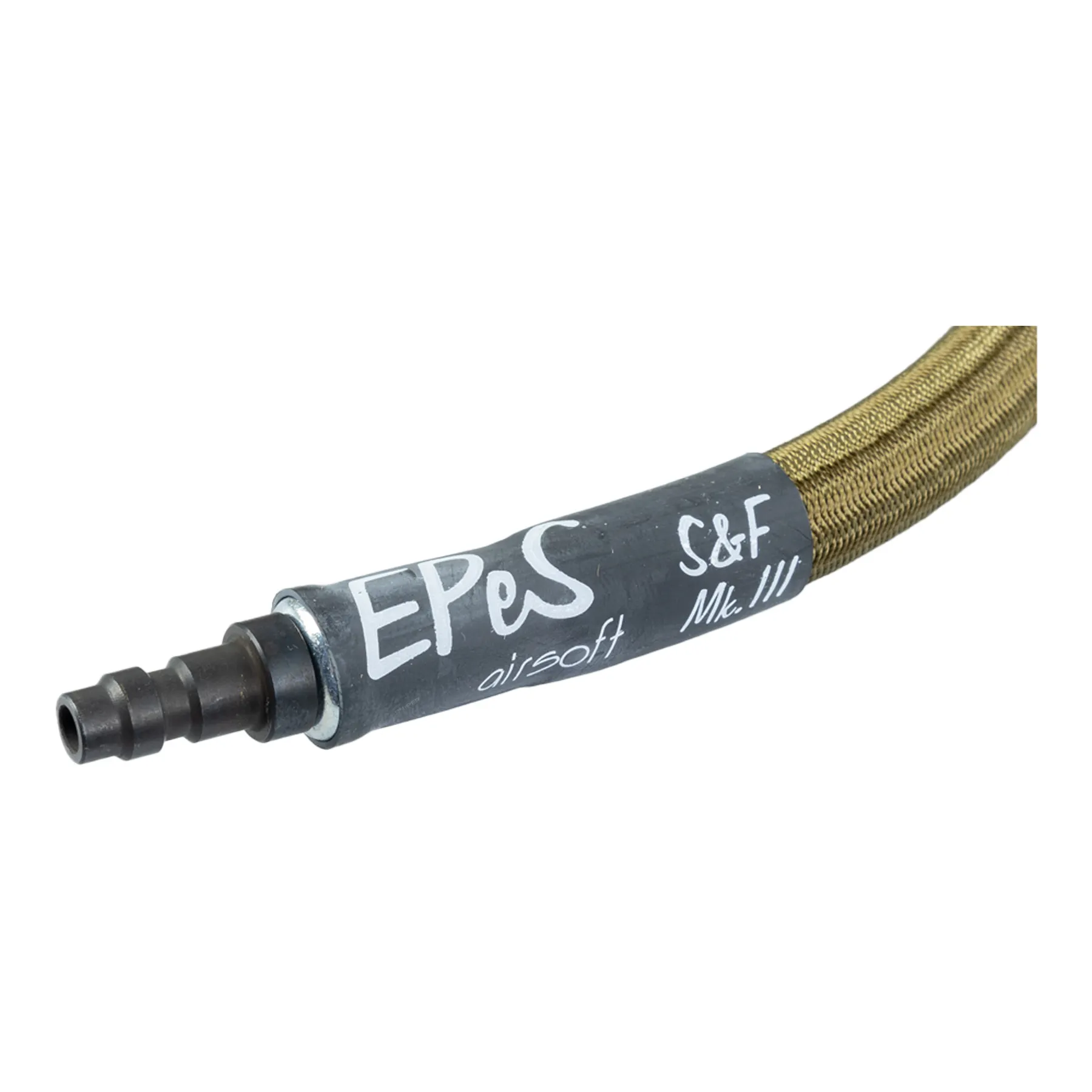 HPA S&F MK. III 100cm Braided Hose Line US, Olive HPA S&F MK. III 100cm Braided Hose Line US, Olive