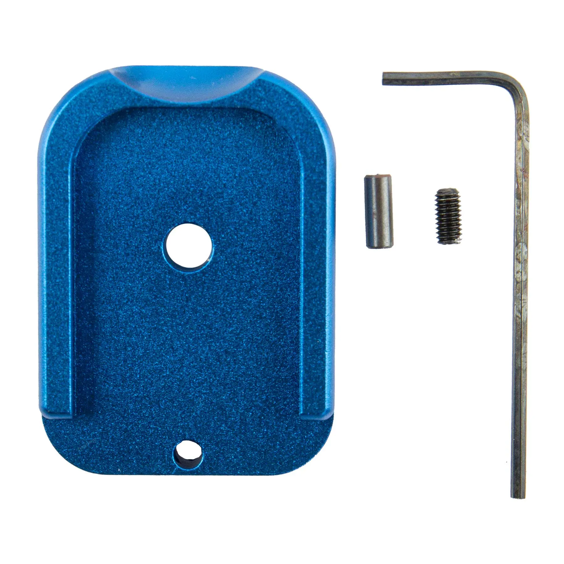Hi-Capa Aluminium Magazine Base Plate, Blue Hi-Capa Aluminium Magazine Base Plate, Blue
