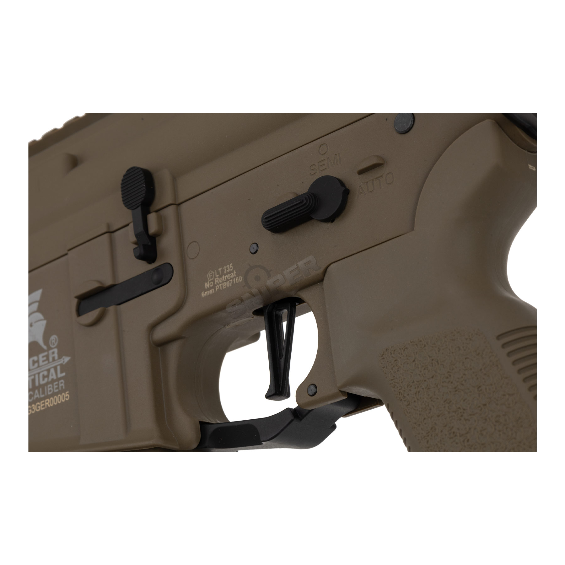Einsteiger Set #1 - Lancer M4 SD w/ Nebula ETU (S)AEG, Tan