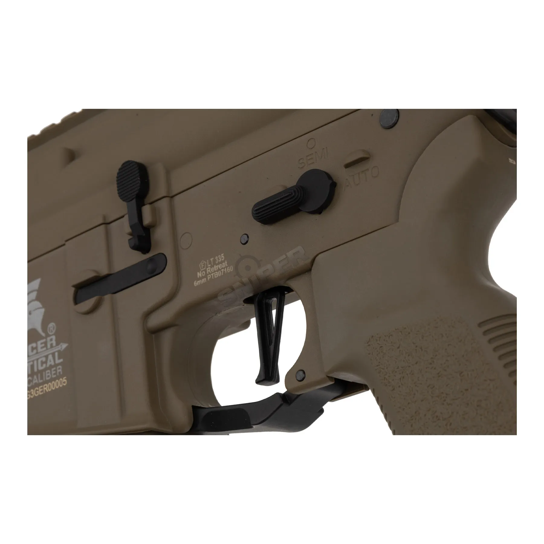 Einsteiger Set #2 - Lancer M4 SD w/ Nebula ETU (S)AEG, Tan Einsteiger Set #1 - Lancer M4 SD w/ Nebula ETU (S)AEG, Tan