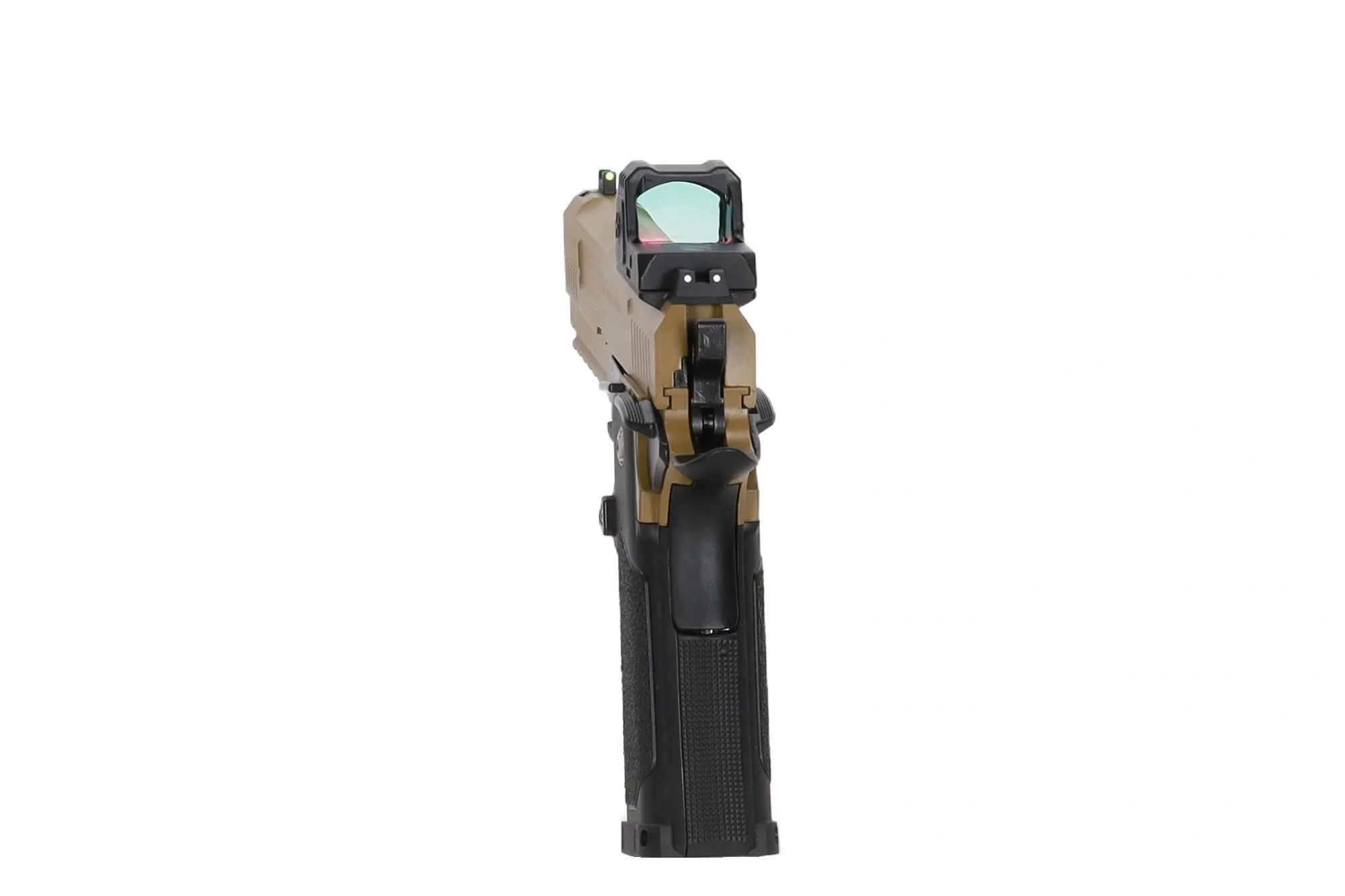 Arcturus Vanguard 5.1 Hi-Capa Optics Ready GBB Pistole, Half-Tan