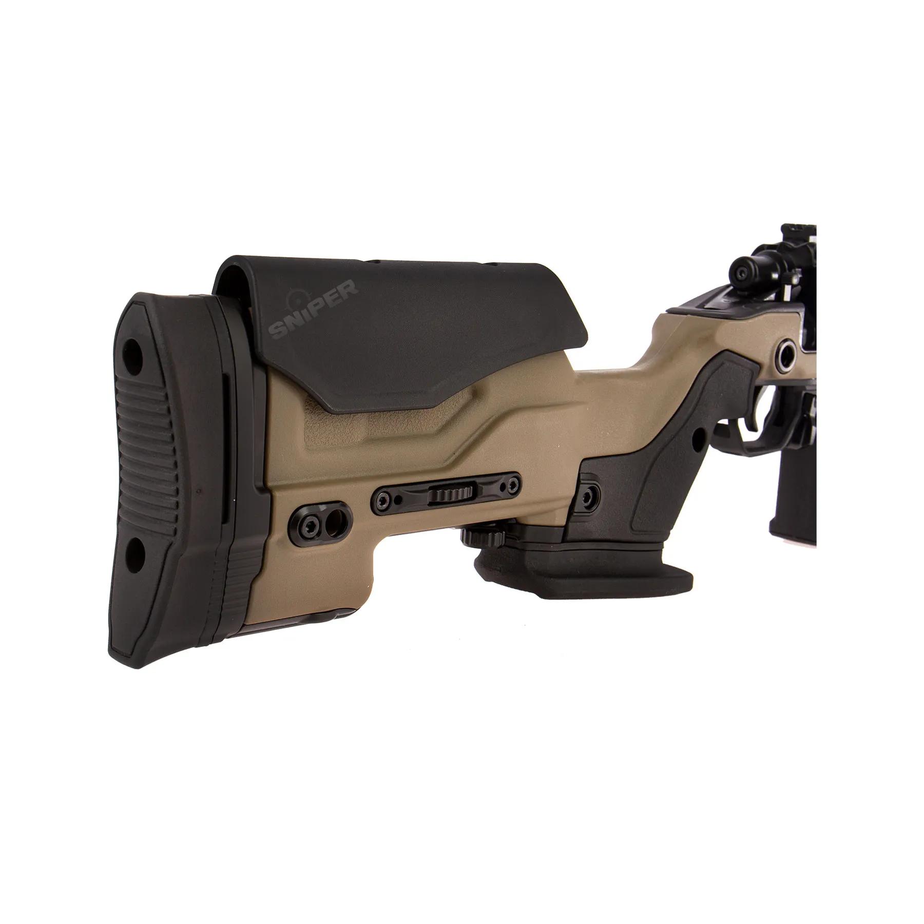 AAC T10 Bolt Action Sniper Rifle, Dark Earth